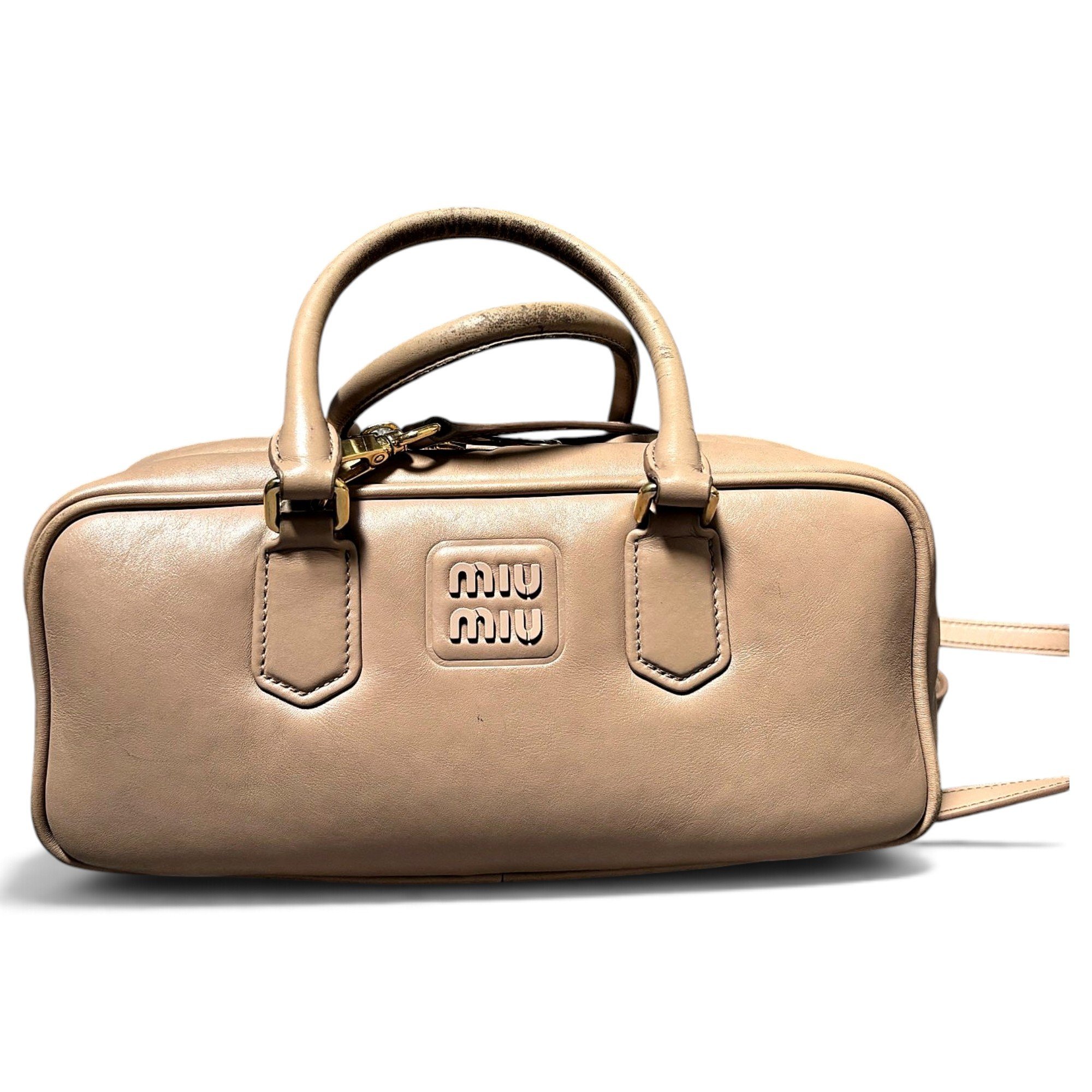 Arcadie leather handbag