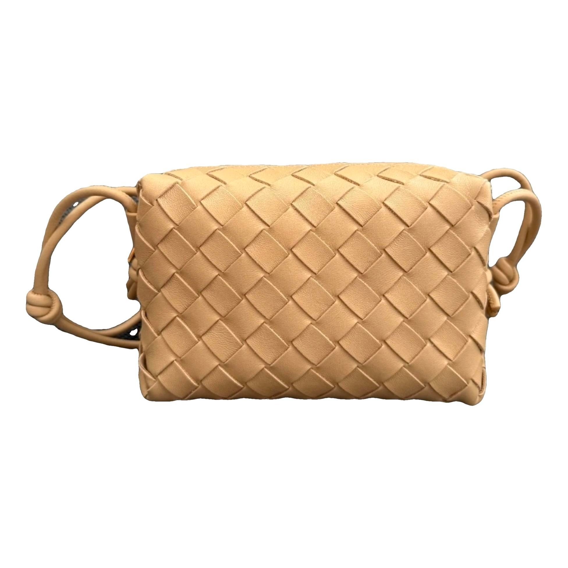 Loop leather crossbody bag