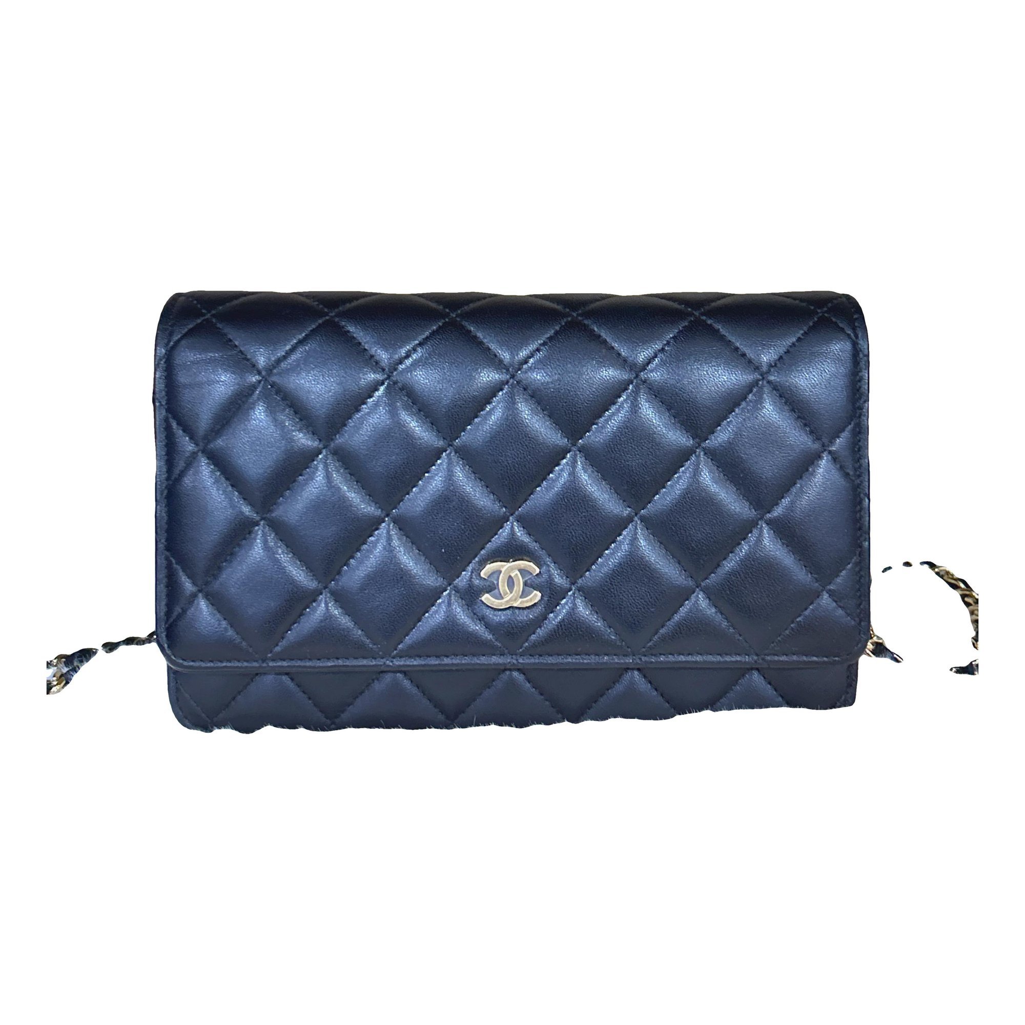 Wallet On Chain Timeless/Classique leather handbag
