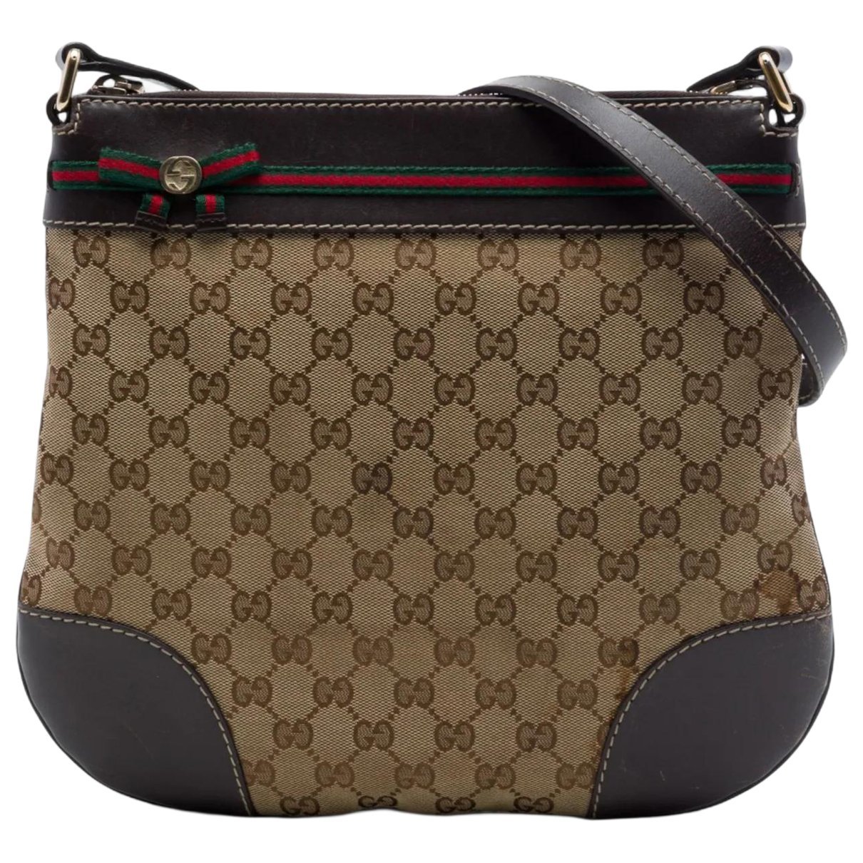 Gucci B cloth crossbody bag