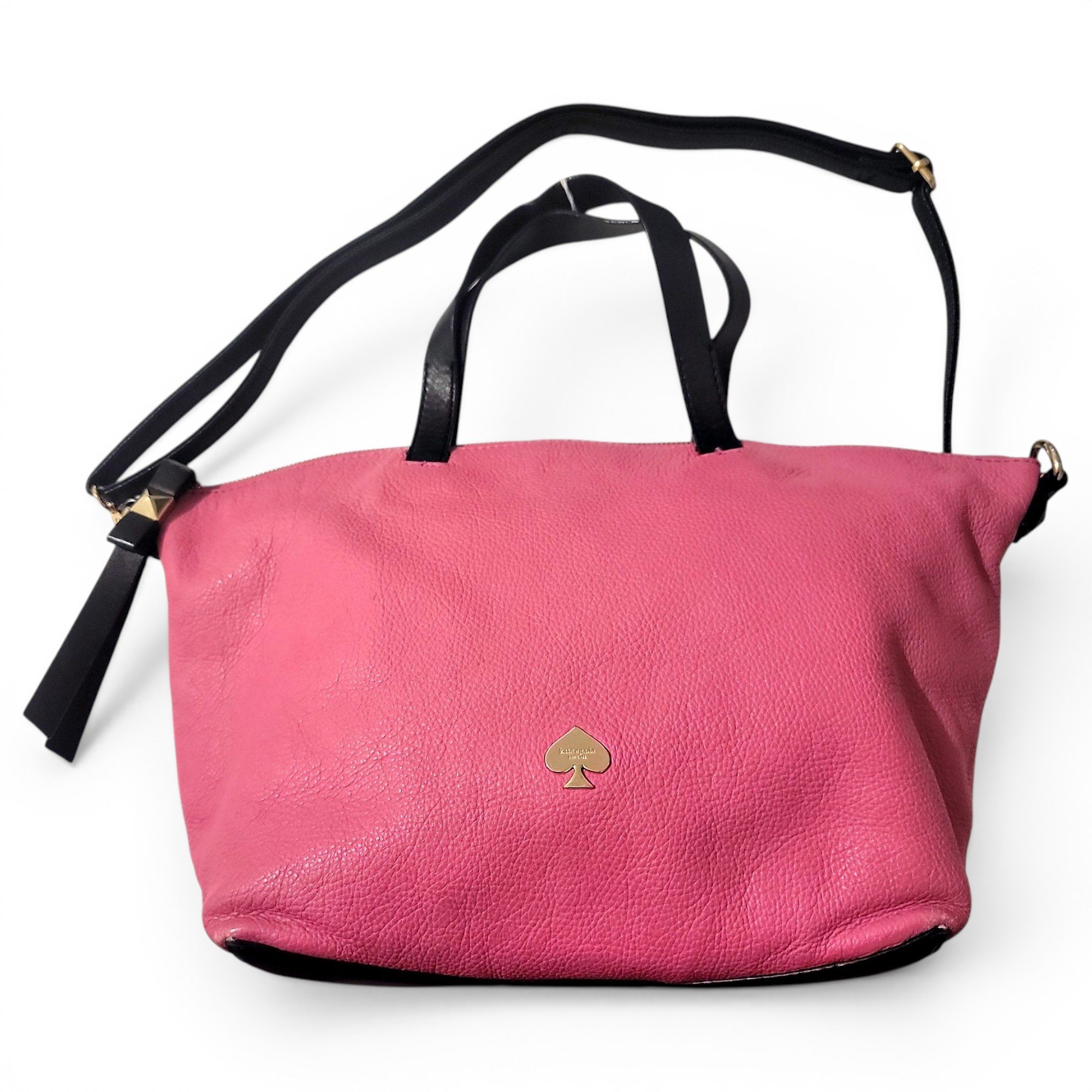 Leather tote