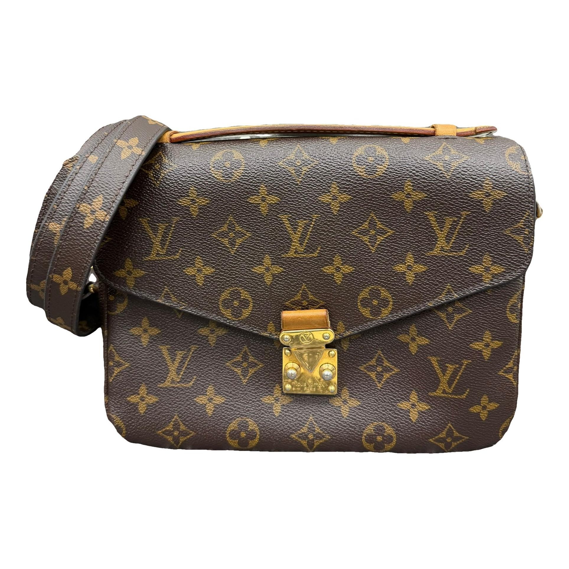 Metis leather handbag