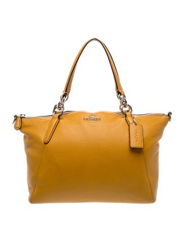 Leather Top Handle Bag