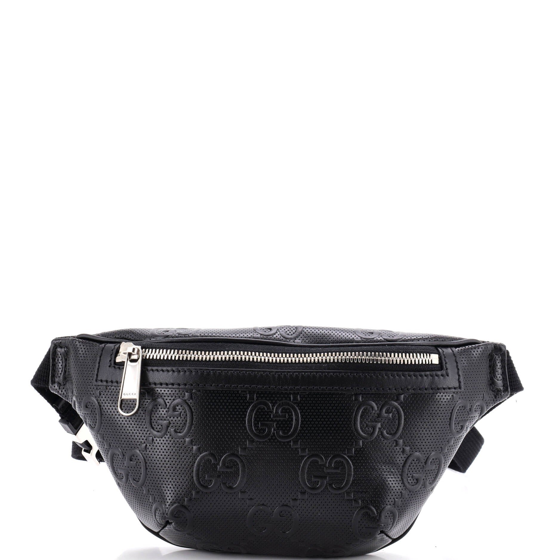 Belt Bag GG Embossed Perforated Leather Small