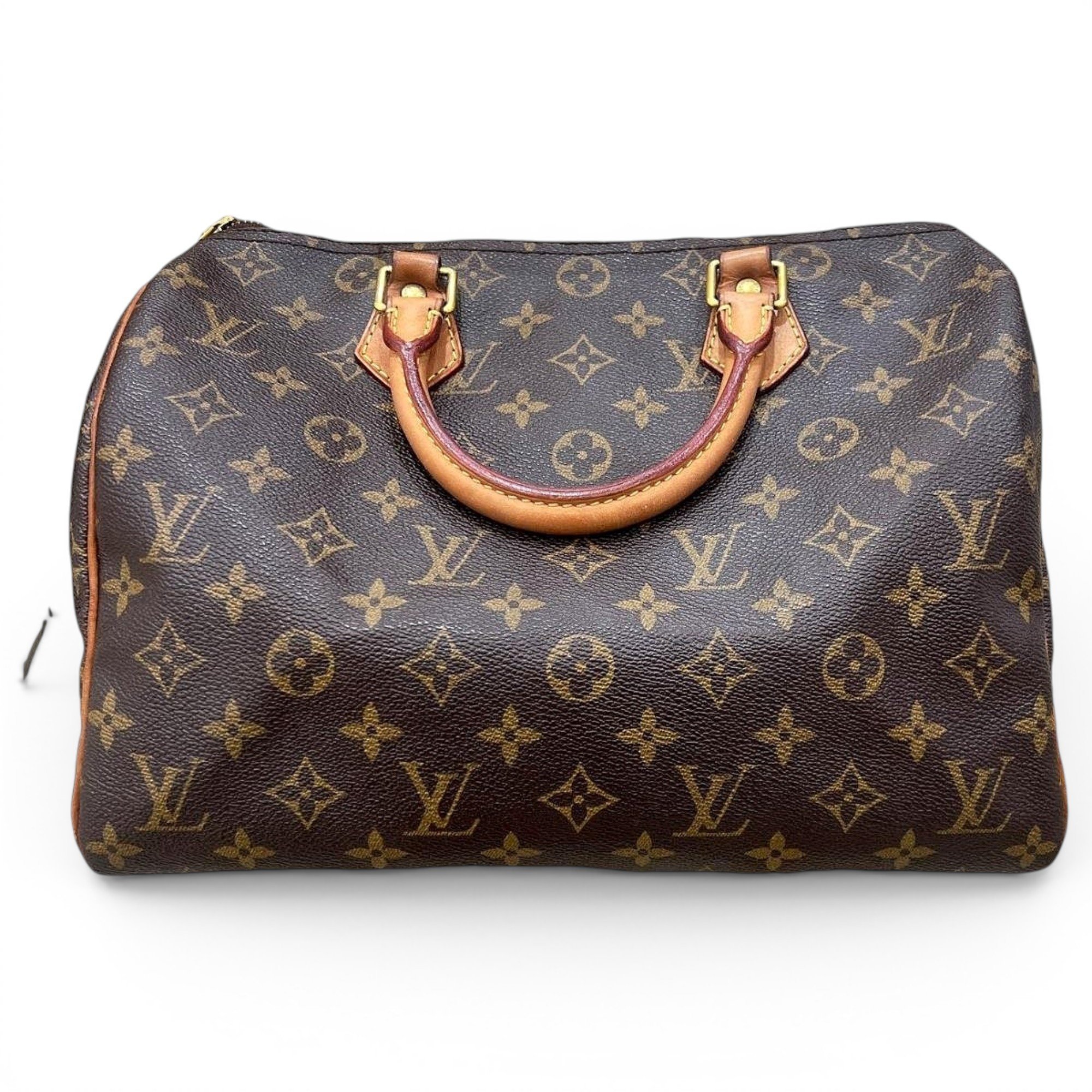 Speedy leather handbag