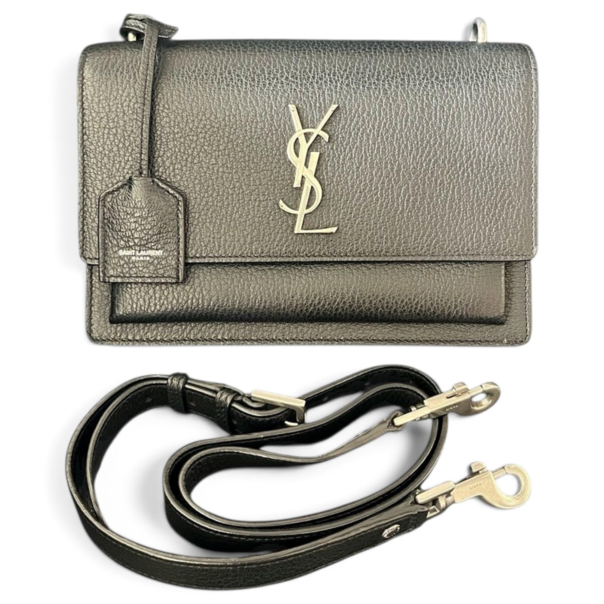 Sunset leather handbag