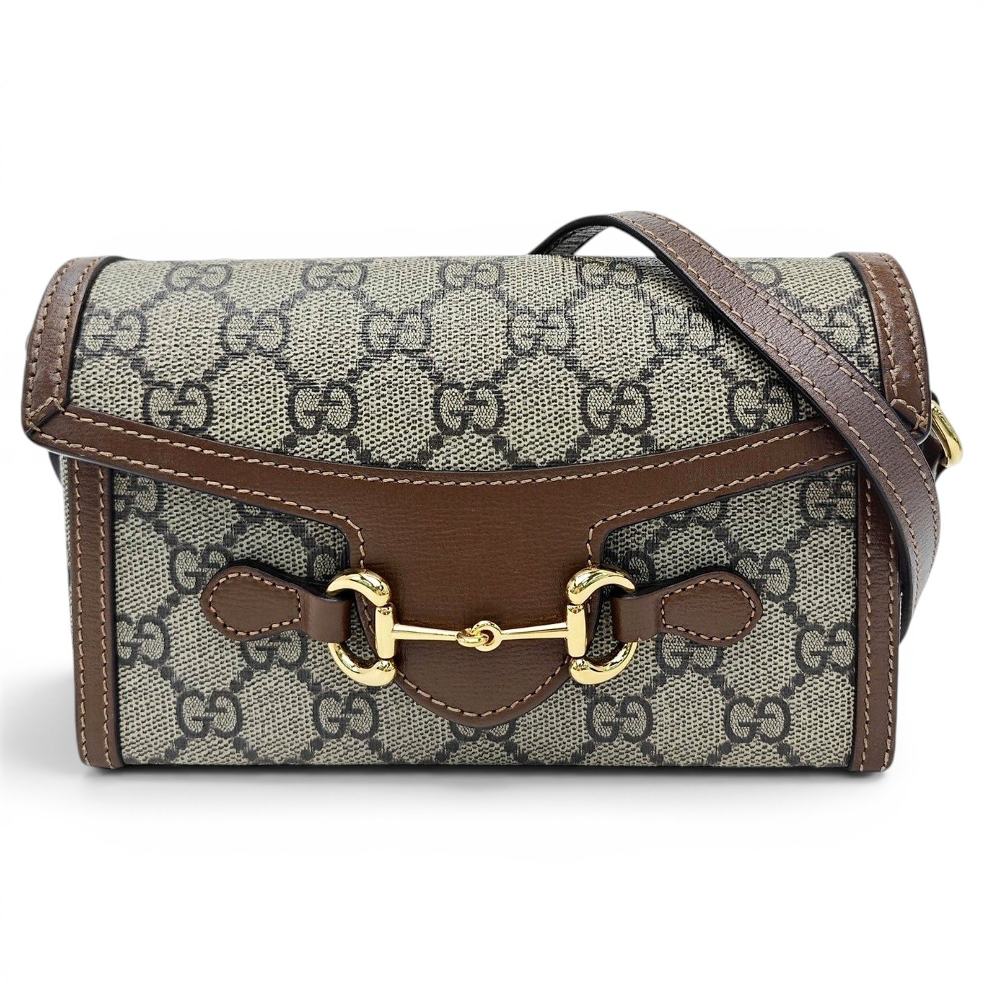 Handle Horsebit 1955 leather handbag