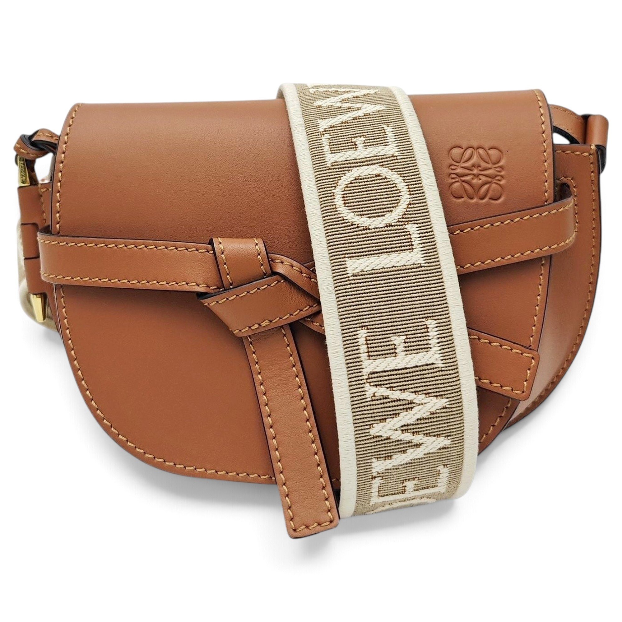 Gate leather handbag