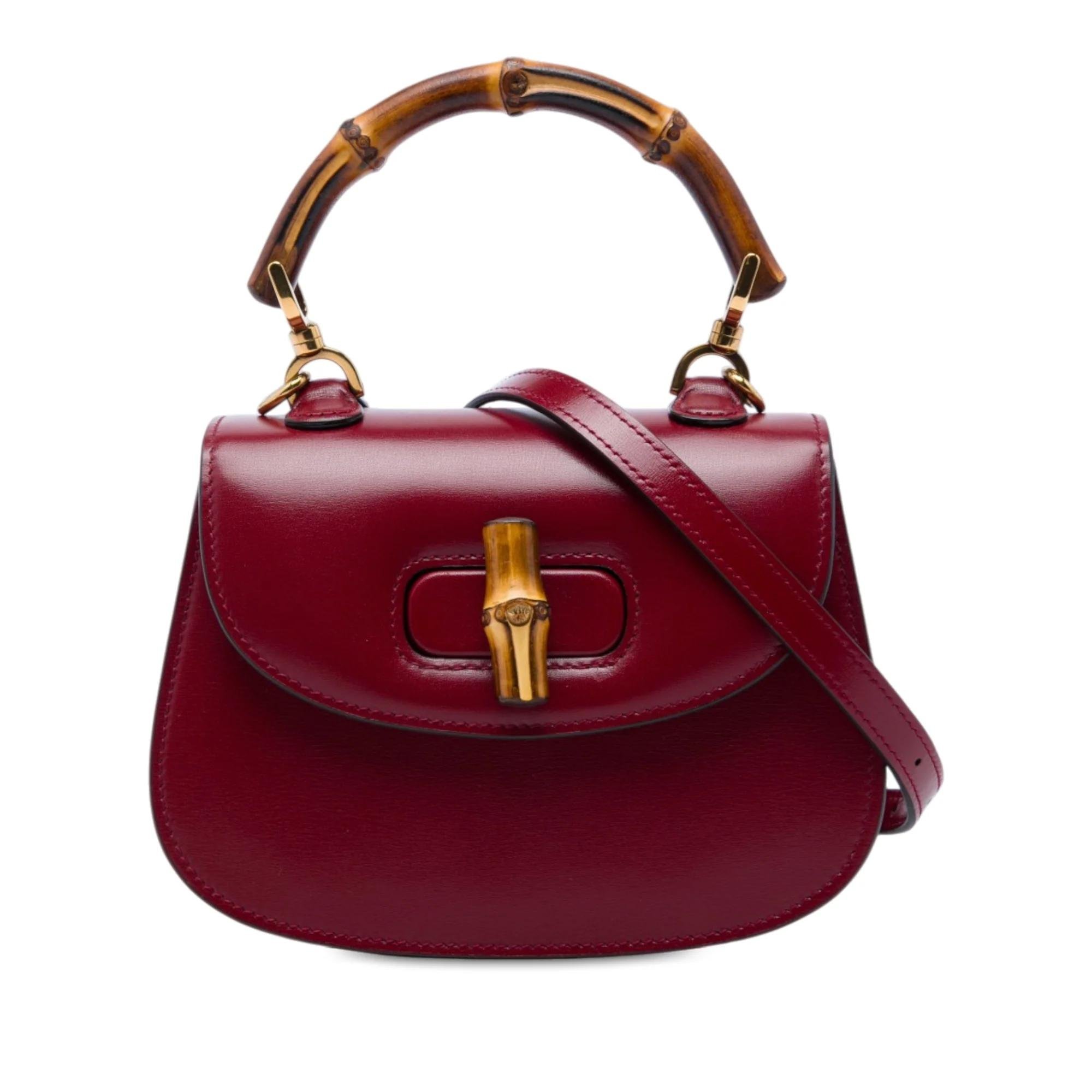 Bamboo Top Handle pony-style calfskin handbag