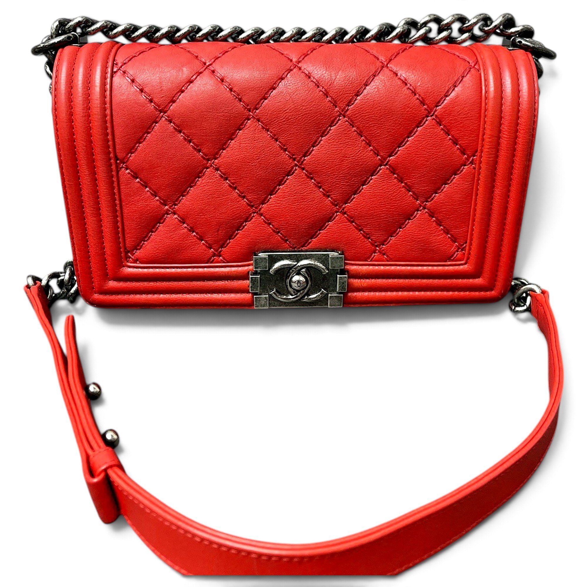 Boy leather handbag