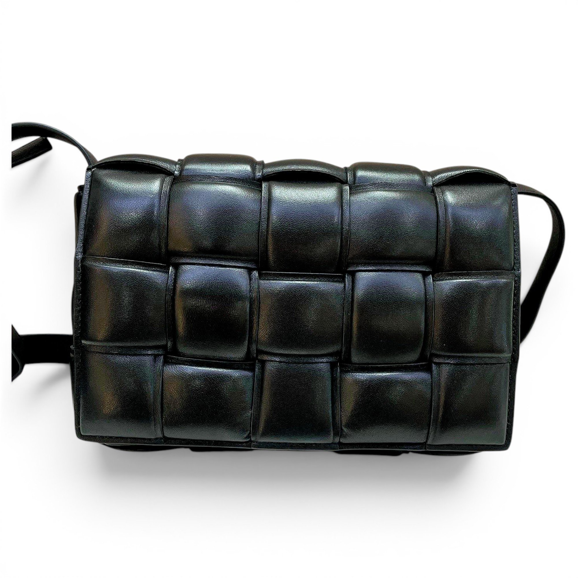 Cassette Padded leather handbag