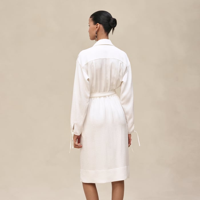 Blanc Cassé "H Kelly" Wraparound Dress
