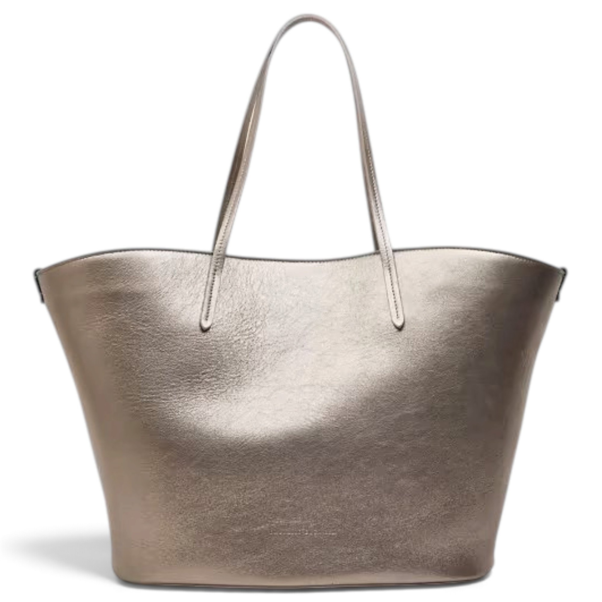 Leather tote