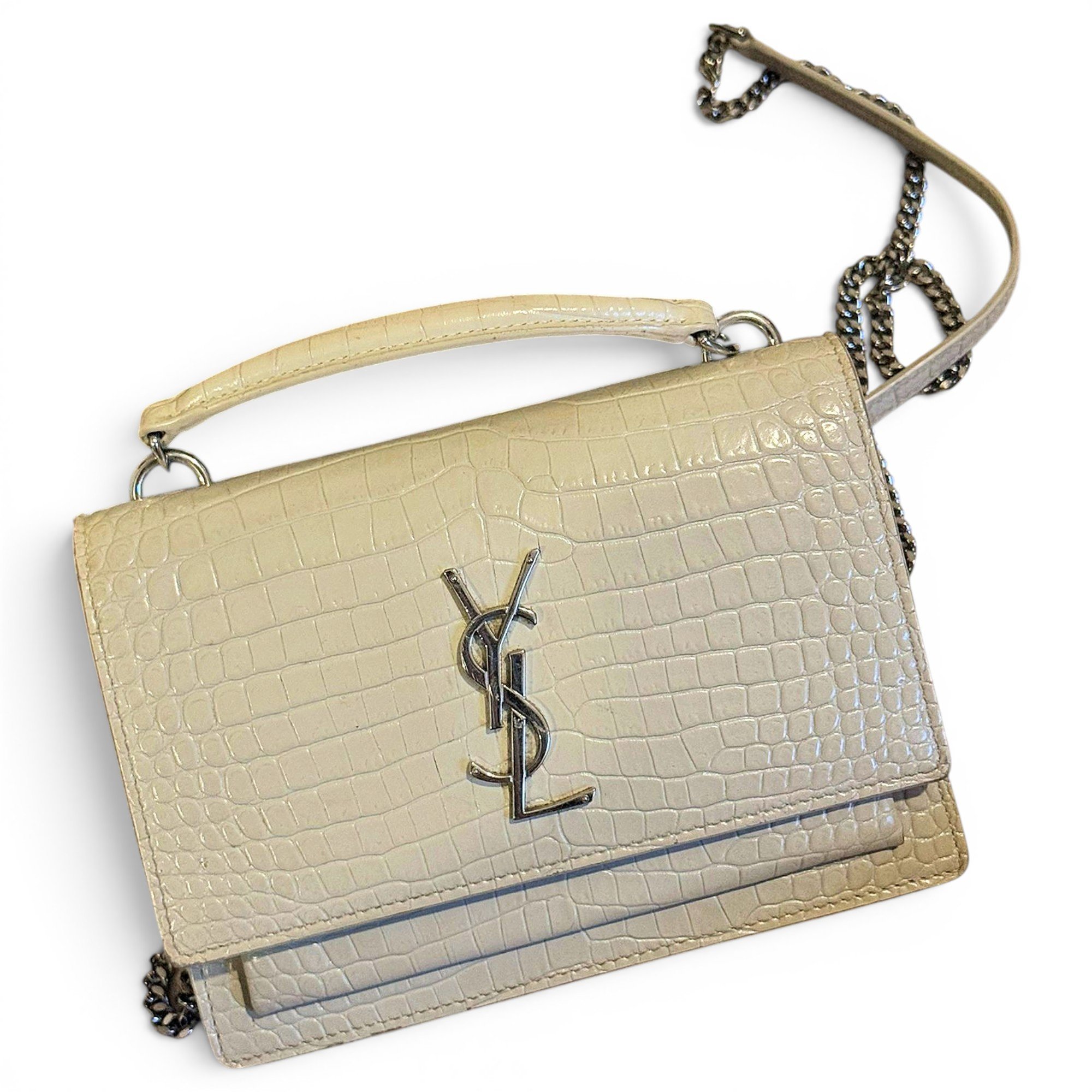 Leather crossbody bag