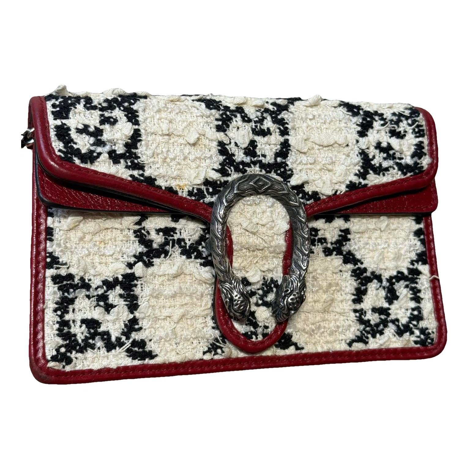 Dionysus Super Mini tweed crossbody bag
