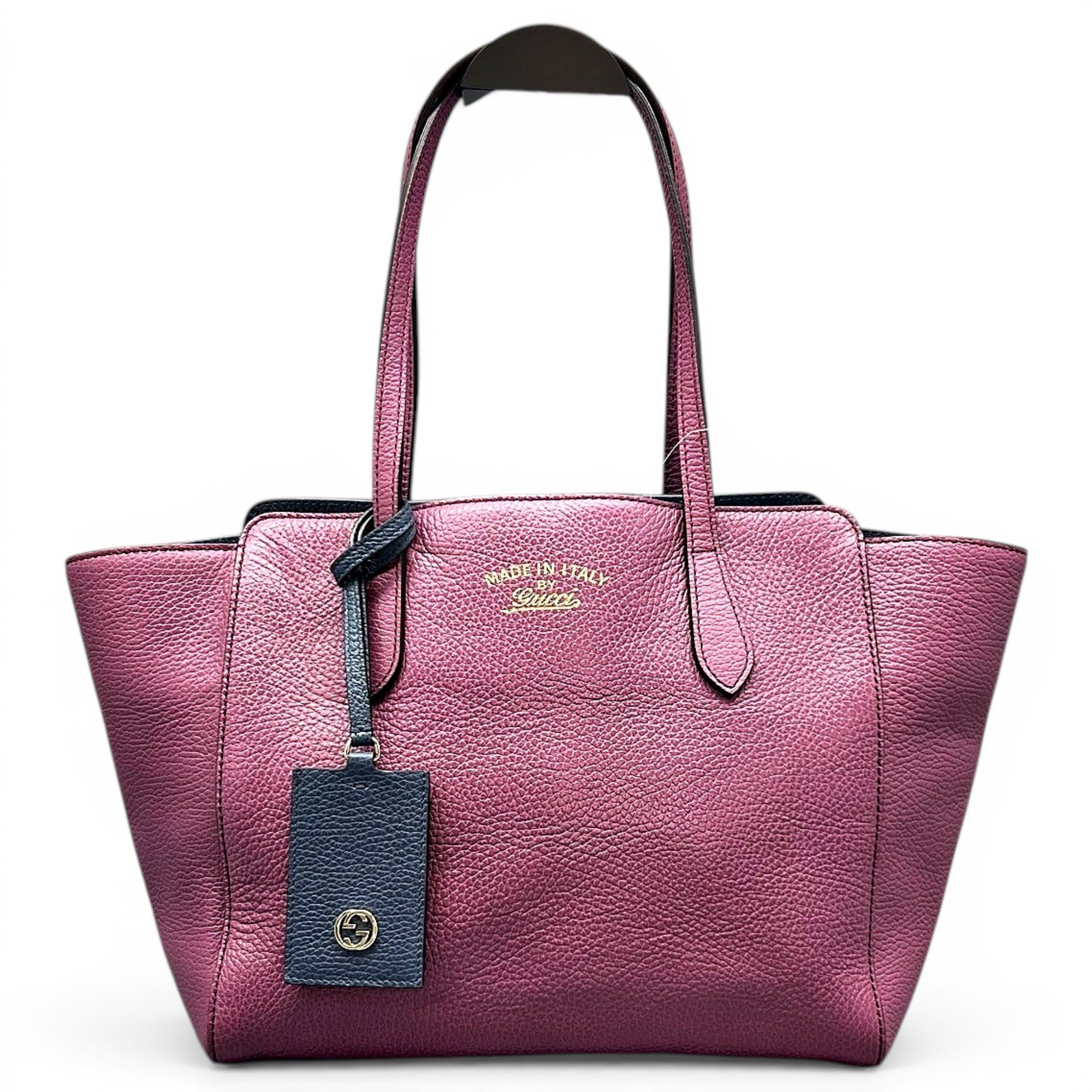 Swing leather handbag