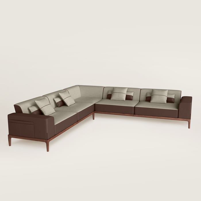 Sofa Sellier 5-seater corner