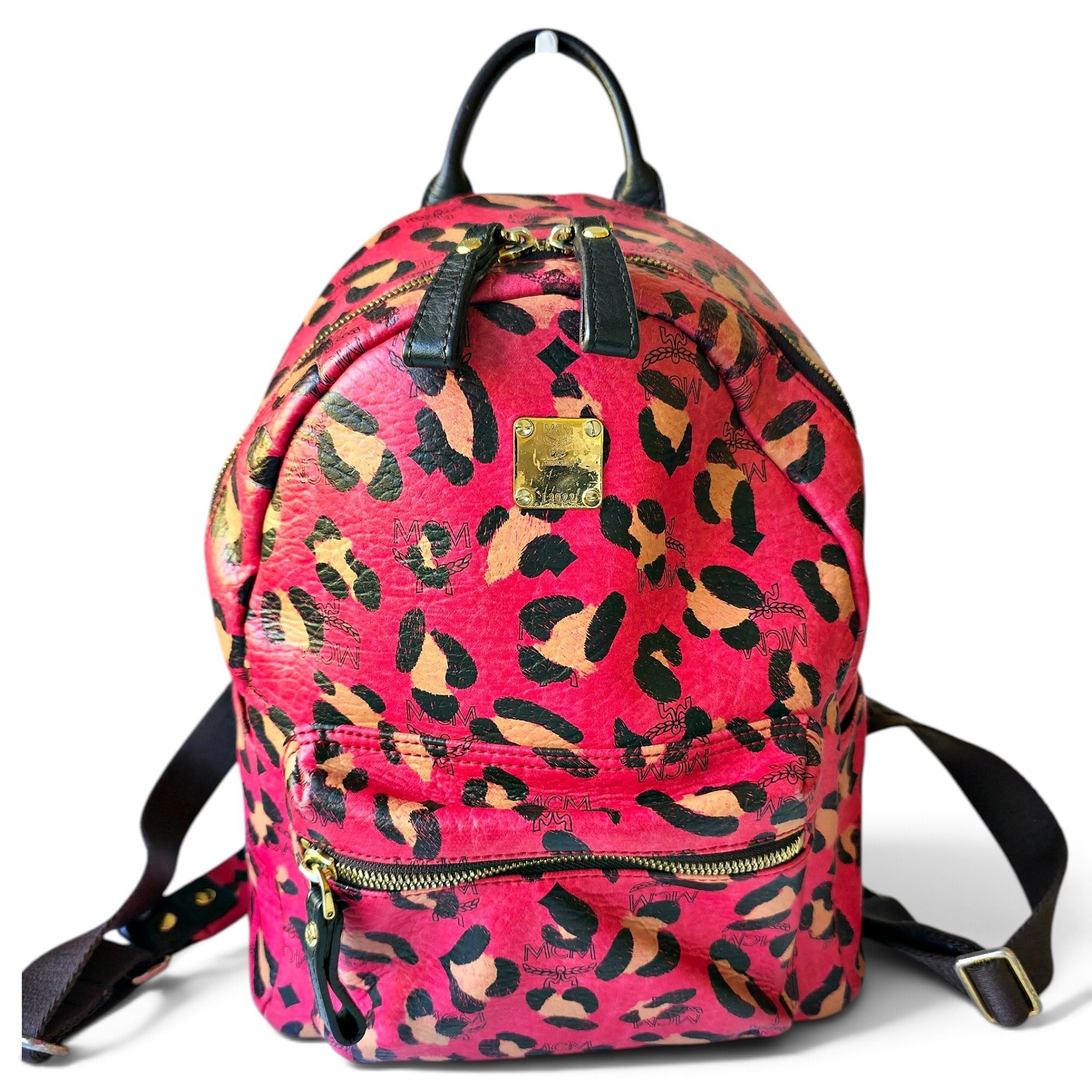 Stark leather backpack