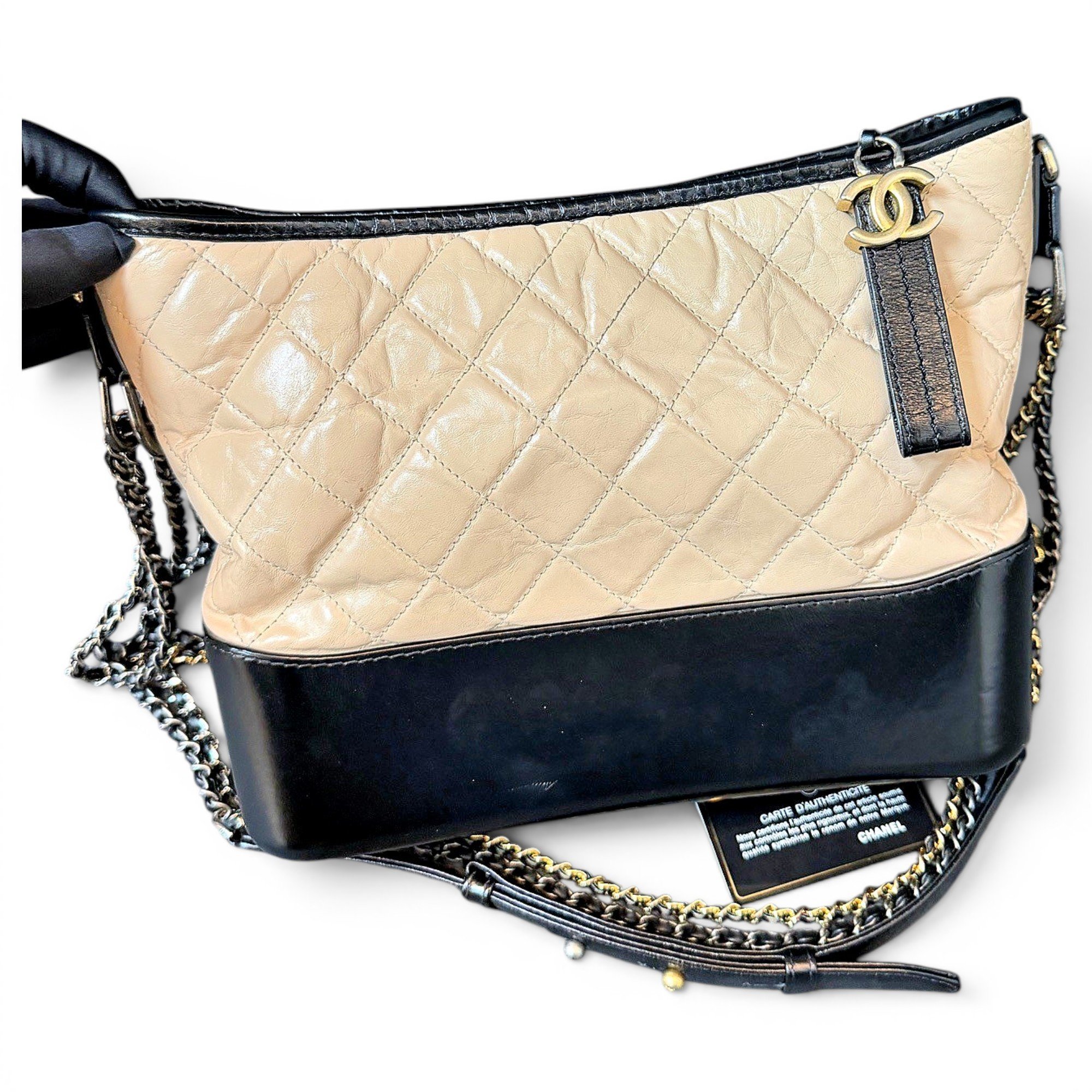 Gabrielle pony-style calfskin crossbody bag