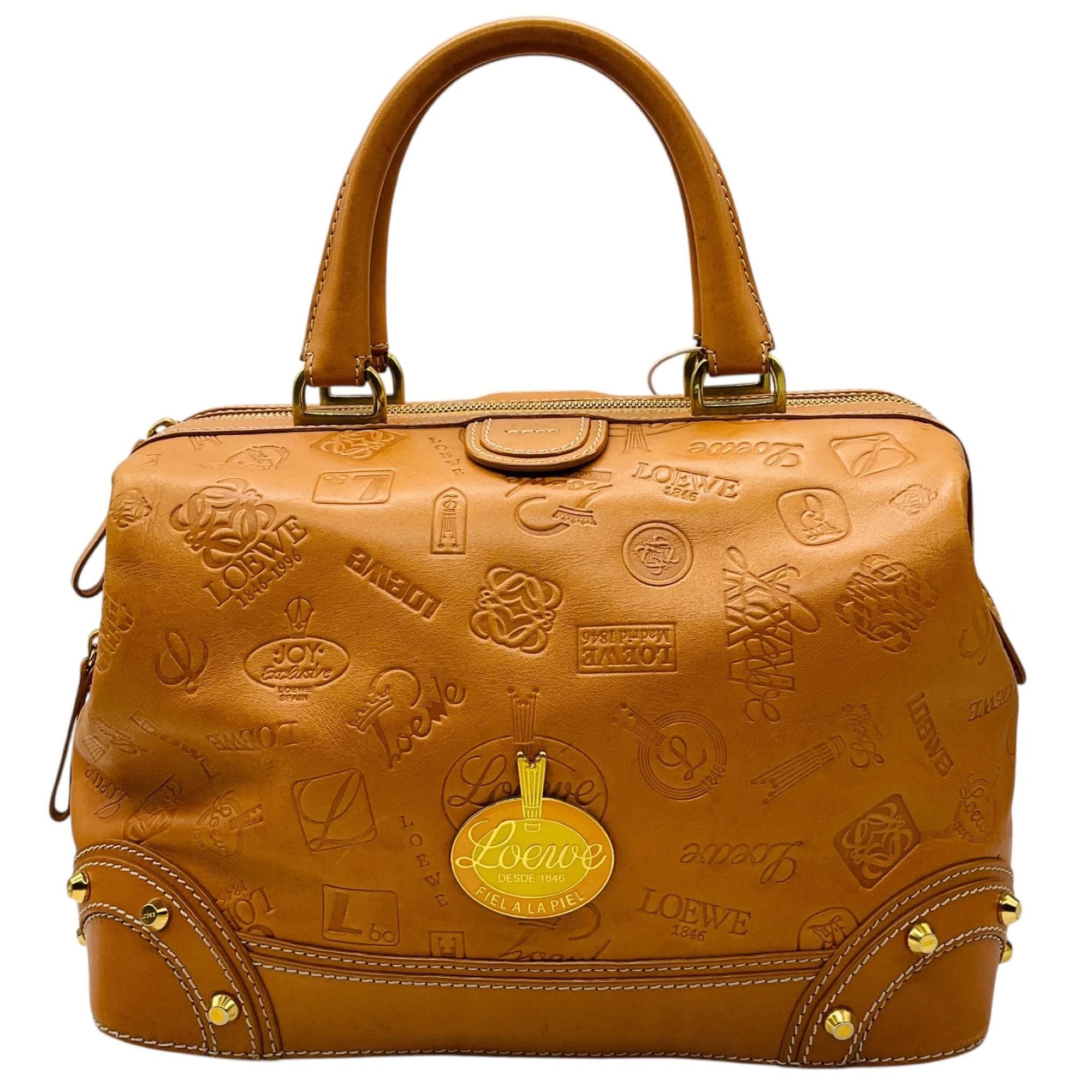 Leather handbag
