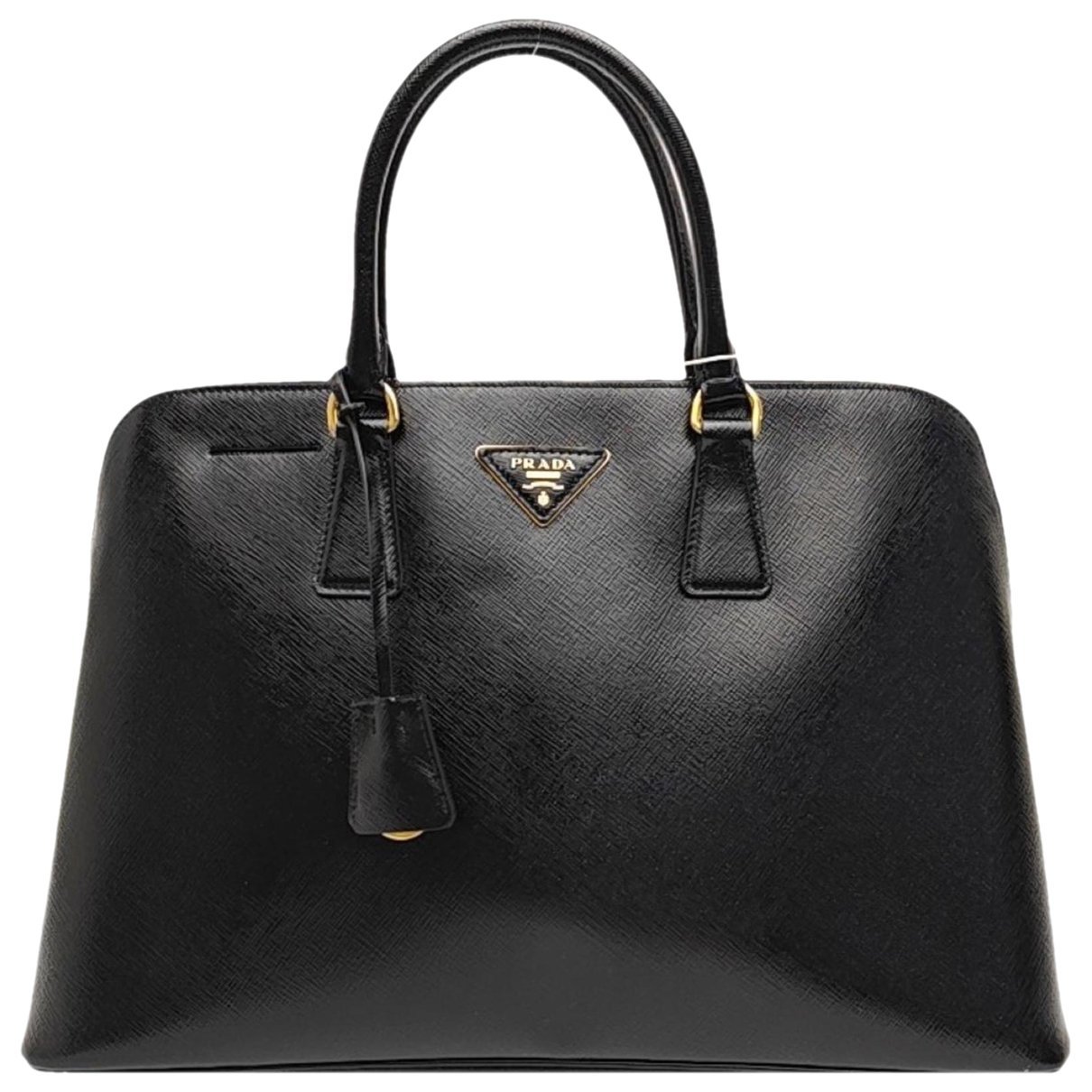 Promenade patent leather handbag