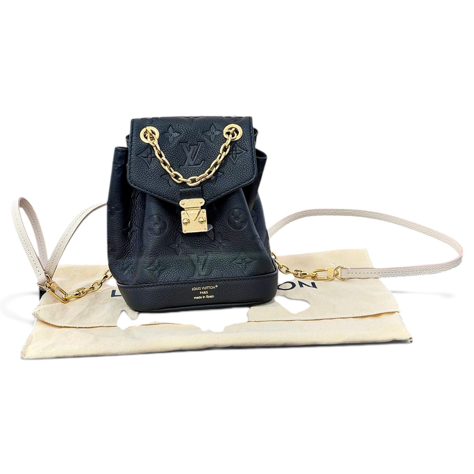 Leather backpack
