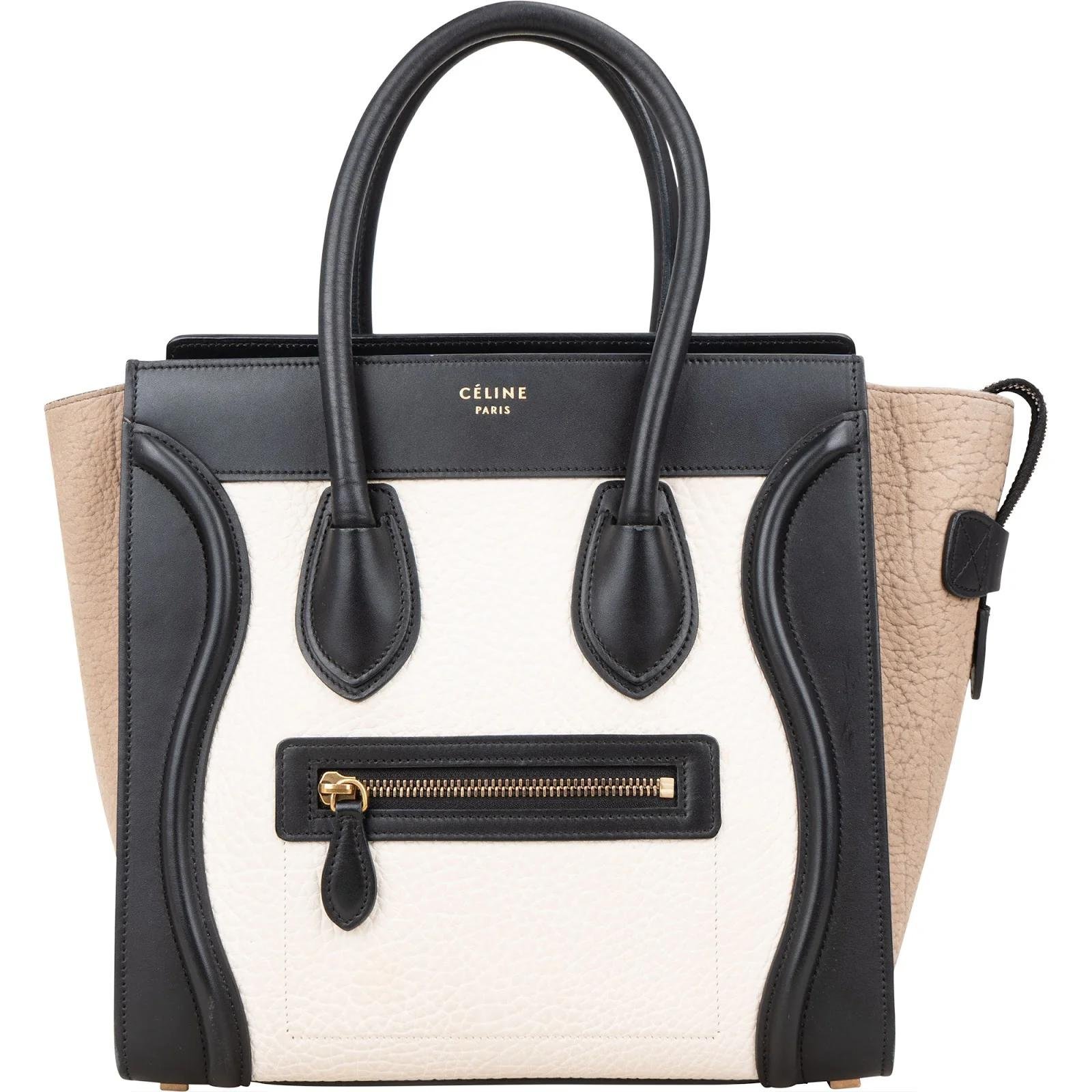 Luggage leather handbag