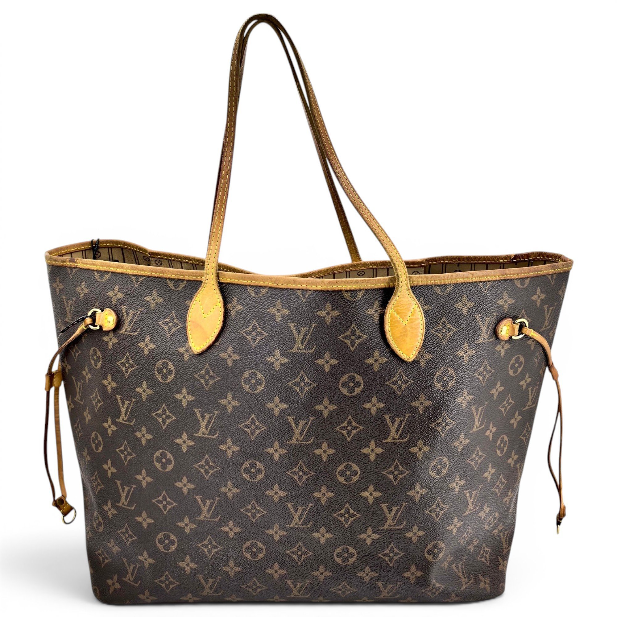 Neverfull leather tote