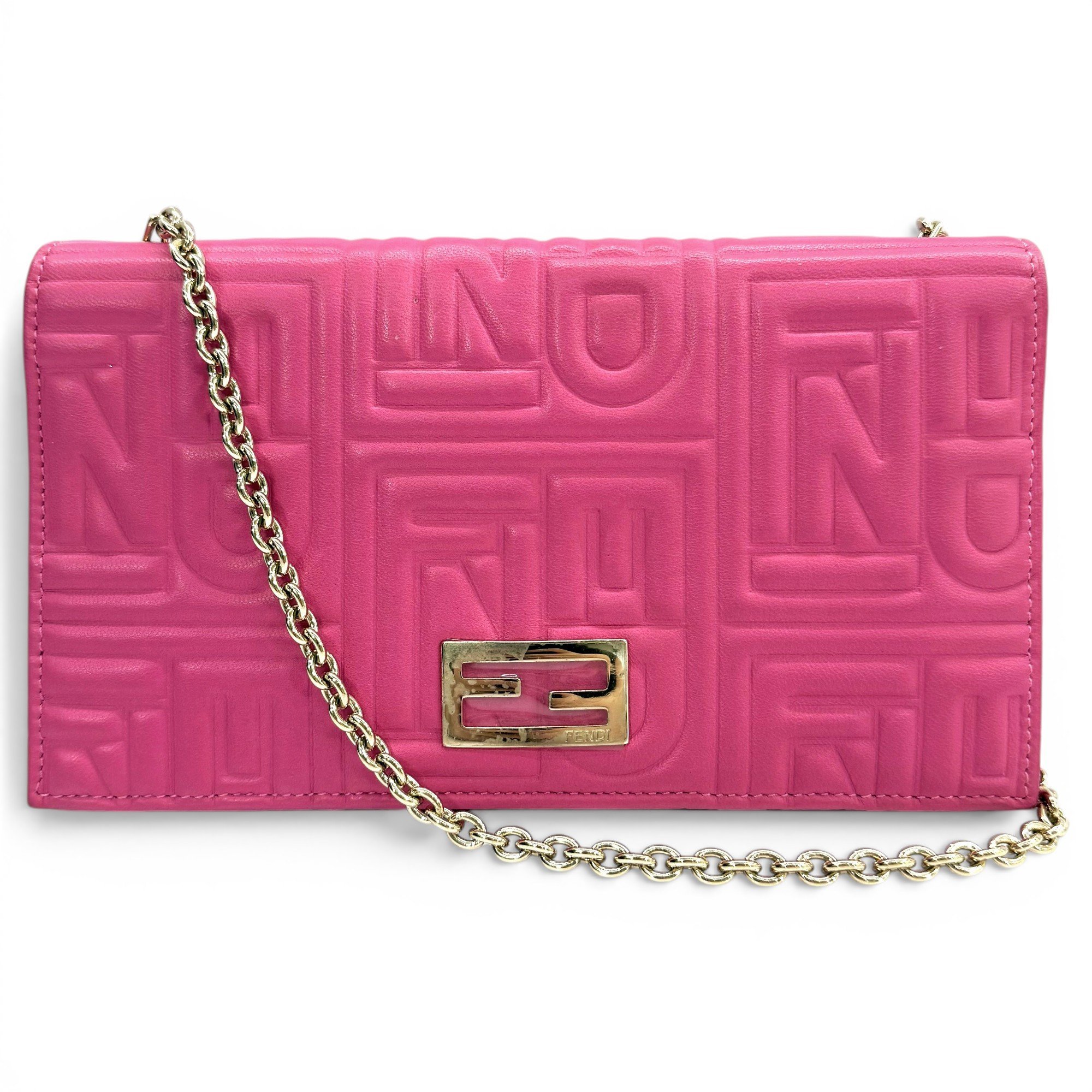 Baguette leather handbag