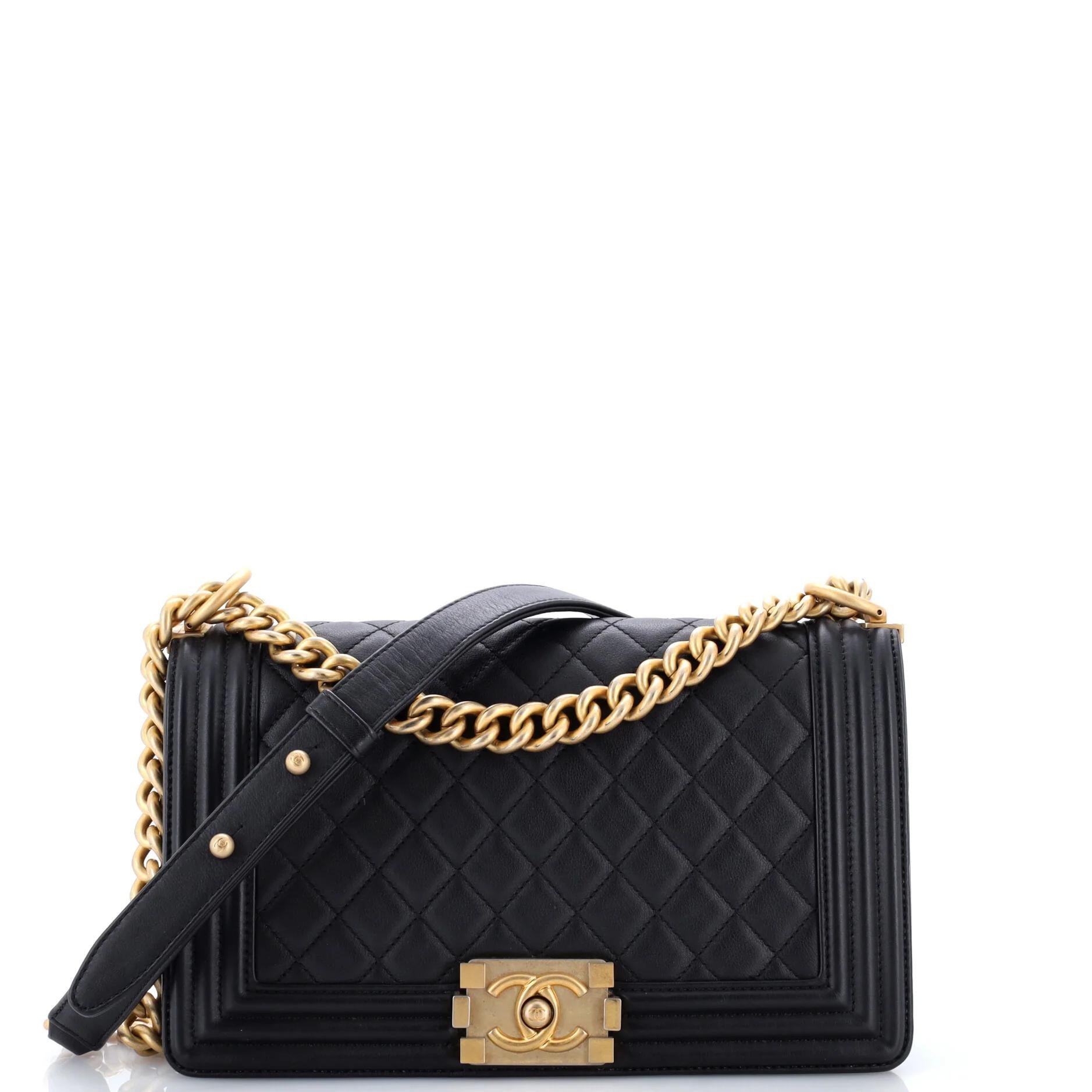Boy leather handbag