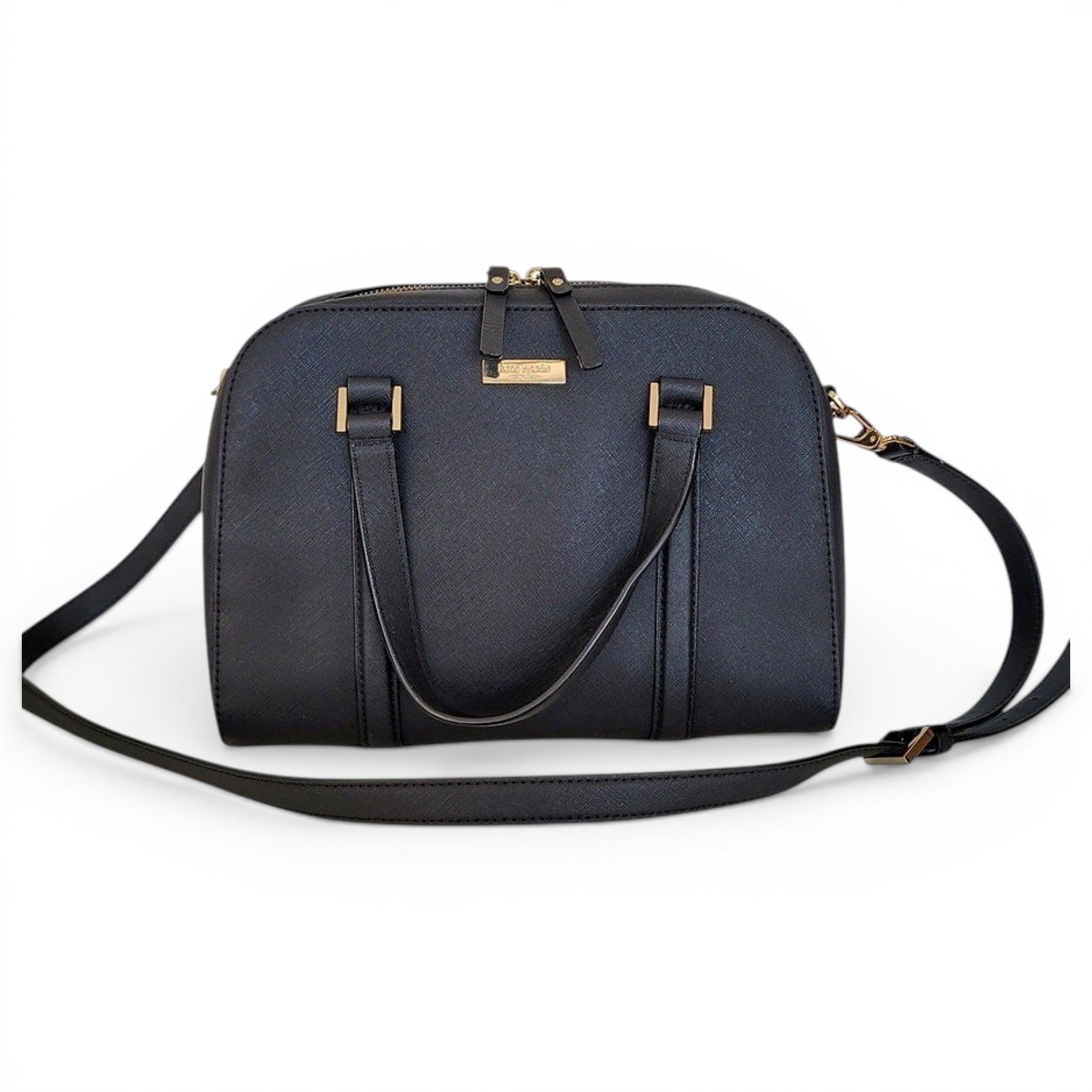 Leather satchel