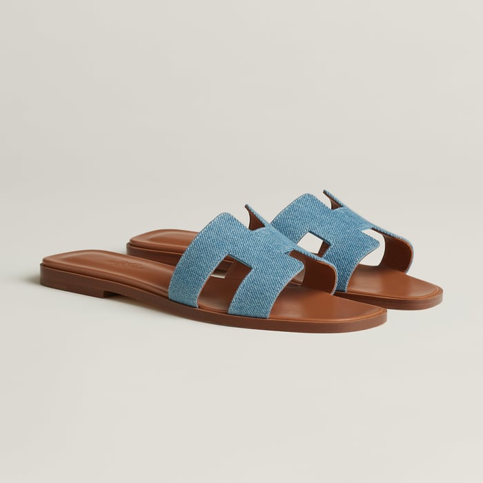 Bleu Clair Oran Sandal