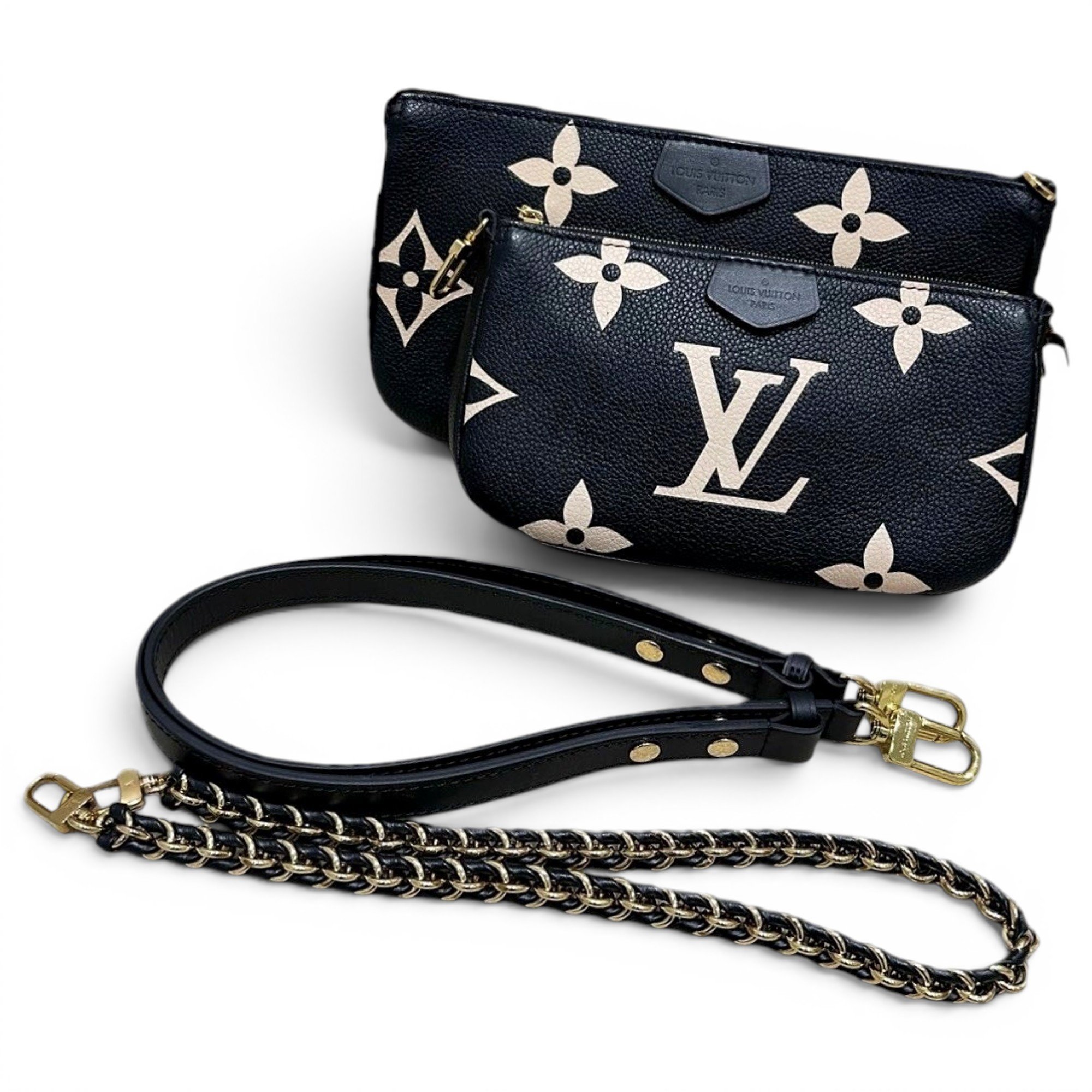 Multi Pochette Accessoires leather handbag