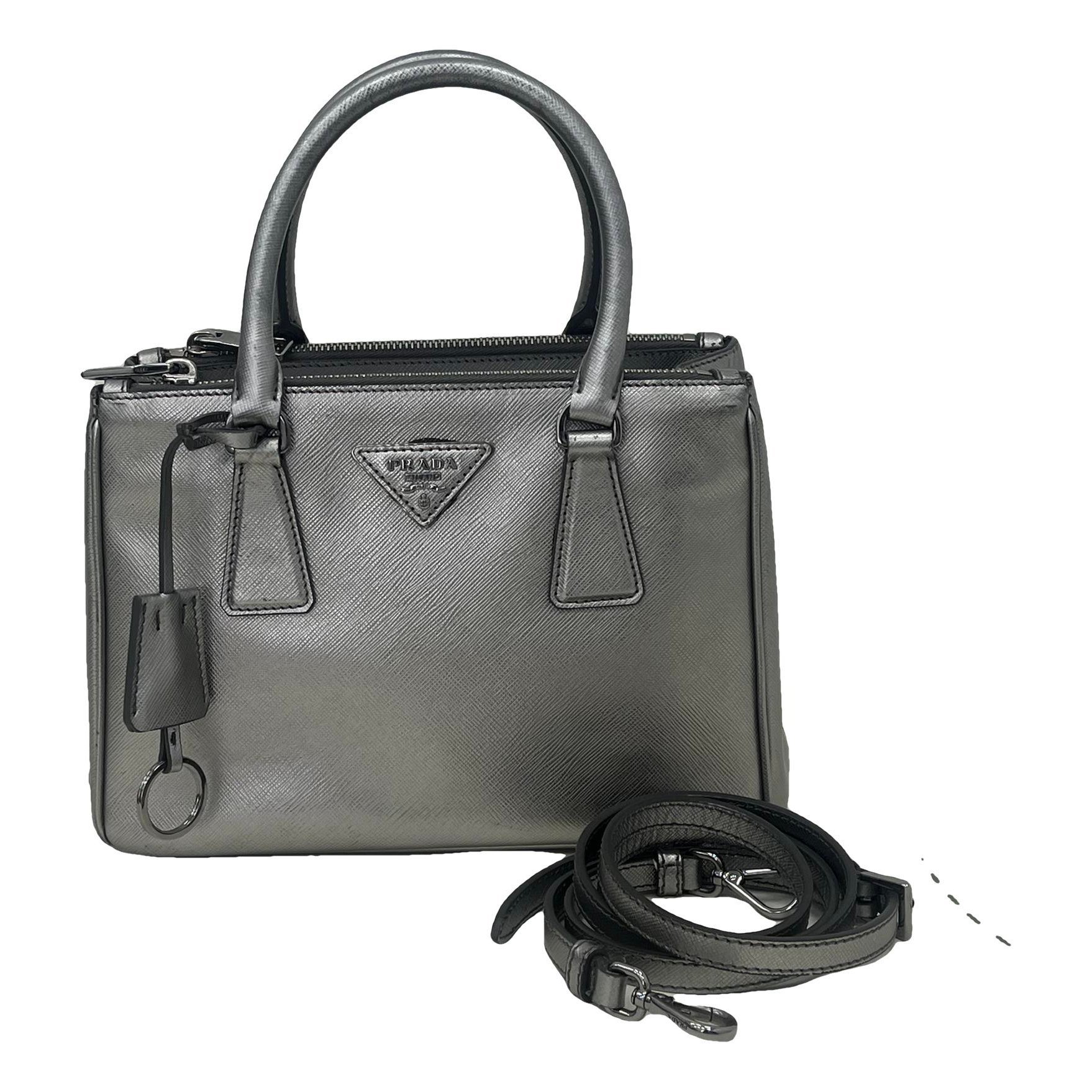 Galleria leather handbag