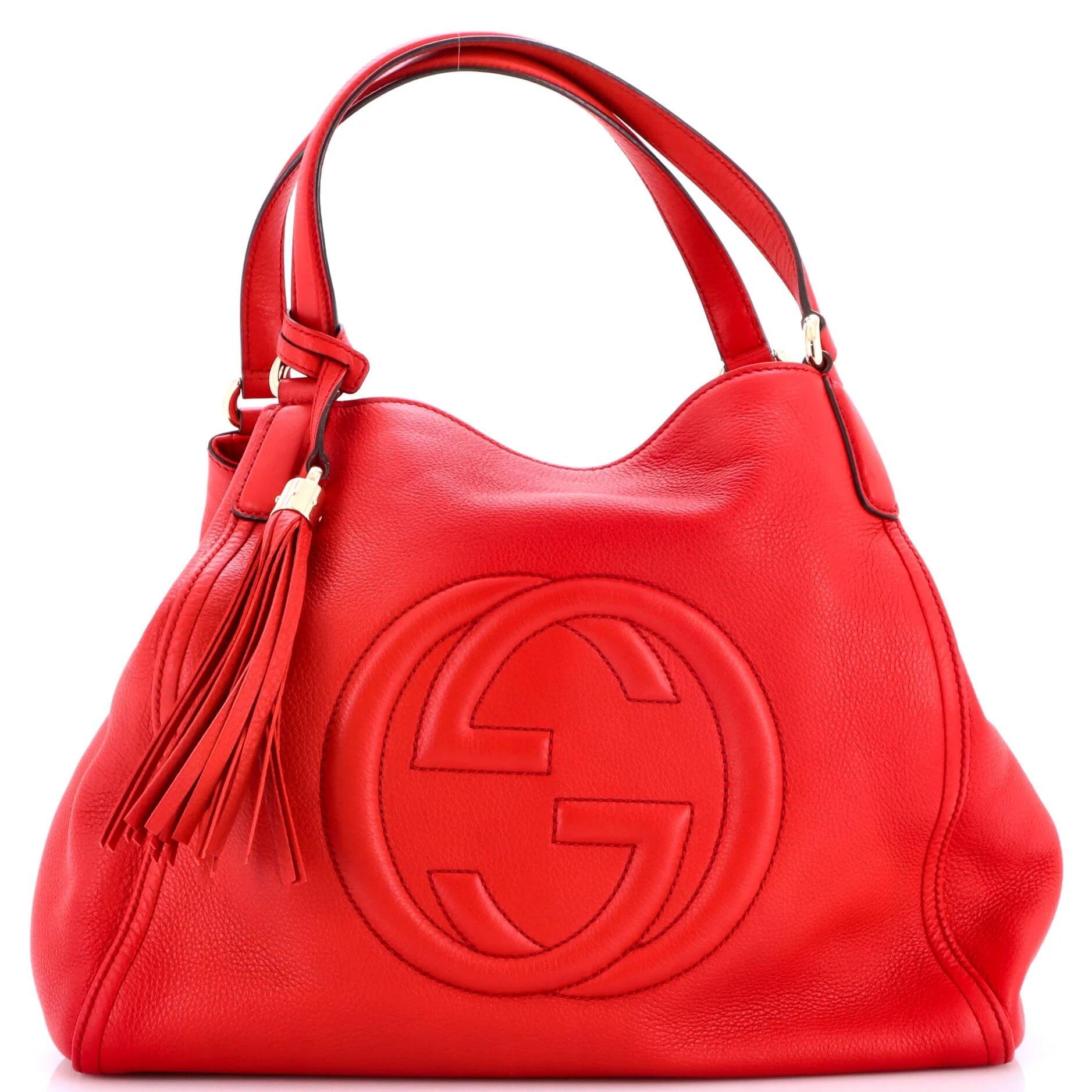 Leather handbag