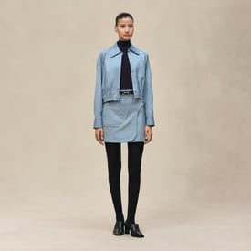 Wrap miniskirt