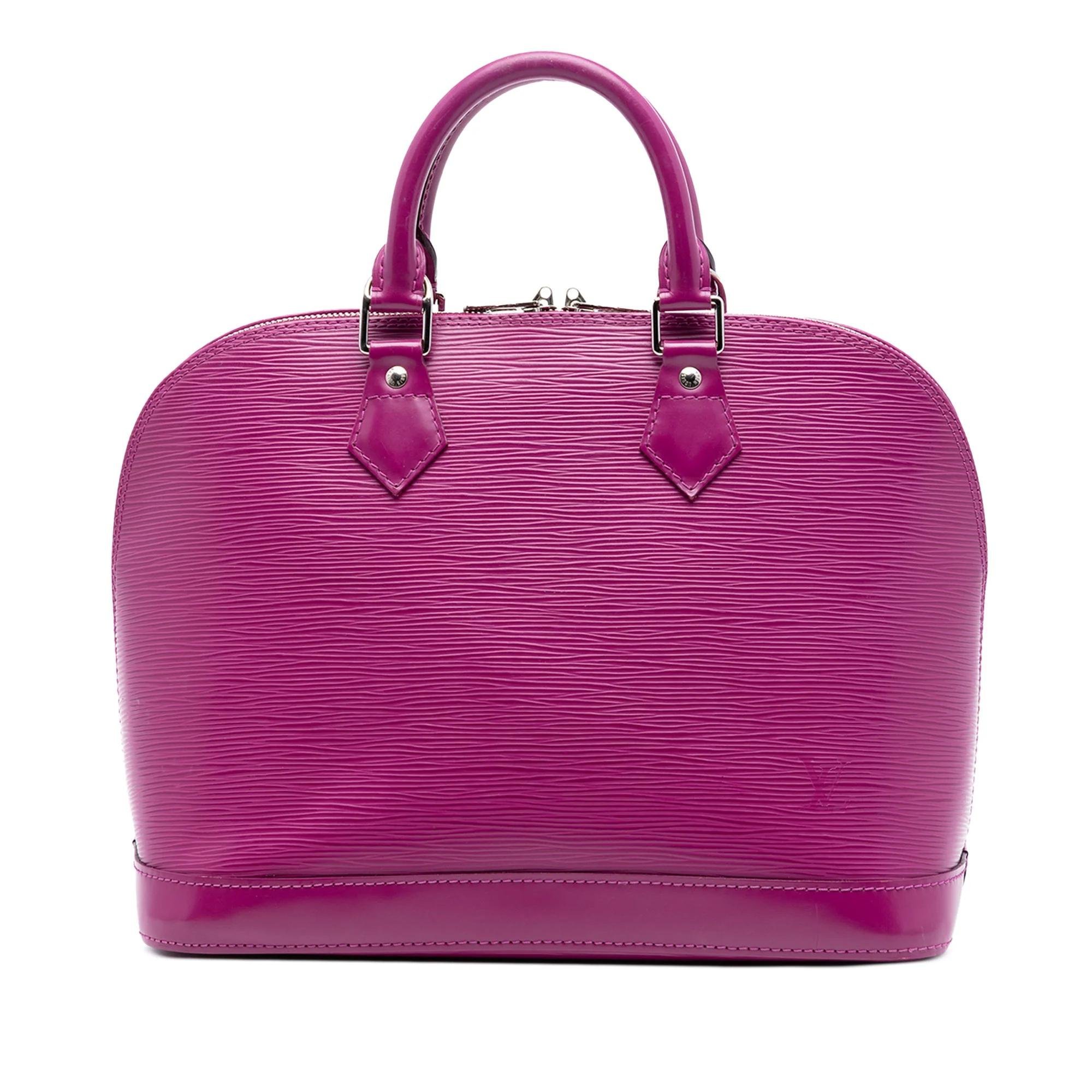 Alma leather handbag