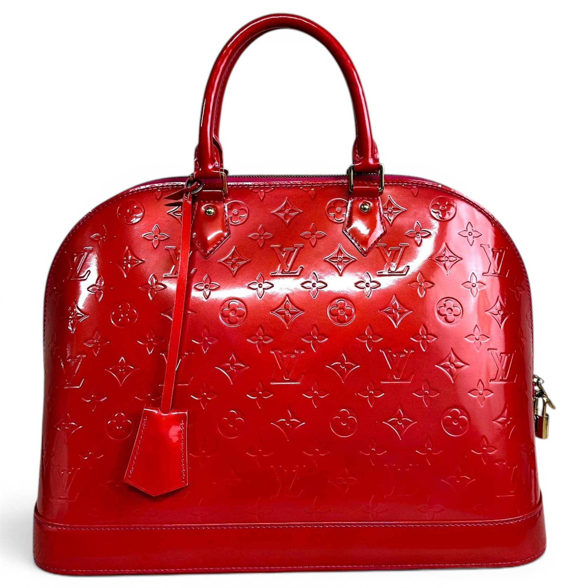 Alma patent leather handbag