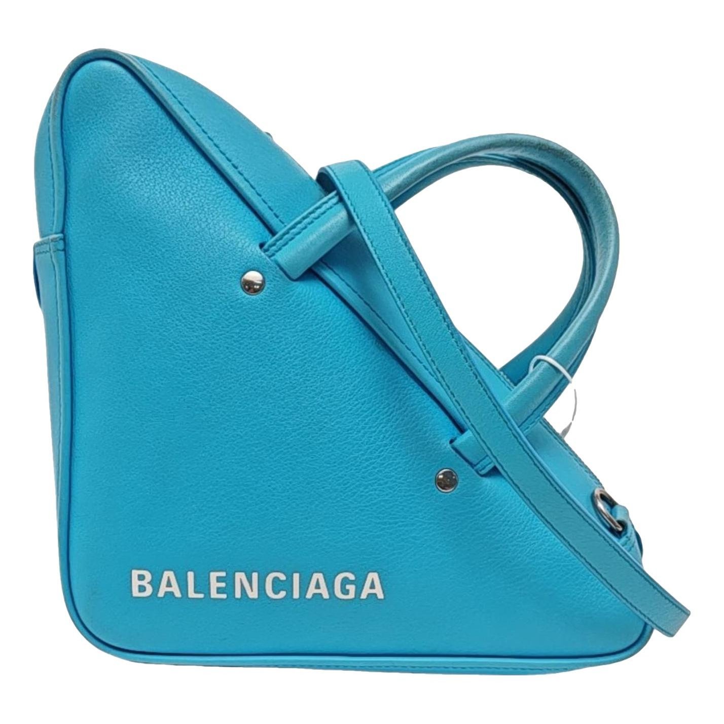 Balenciaga Triangle leather handbag