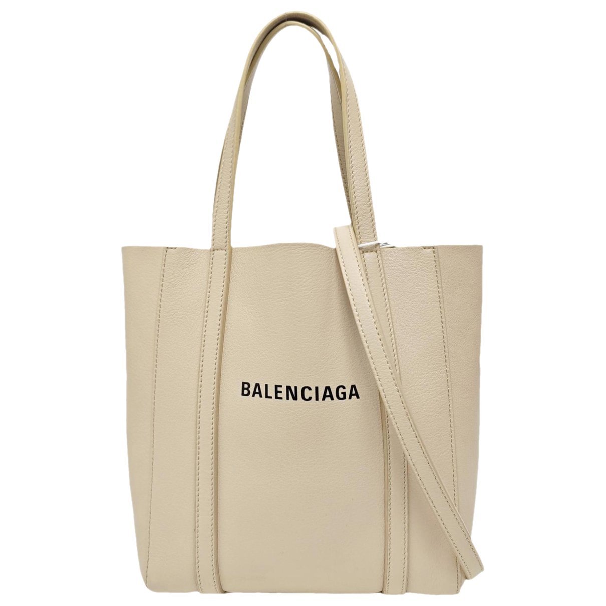 Everyday leather handbag
