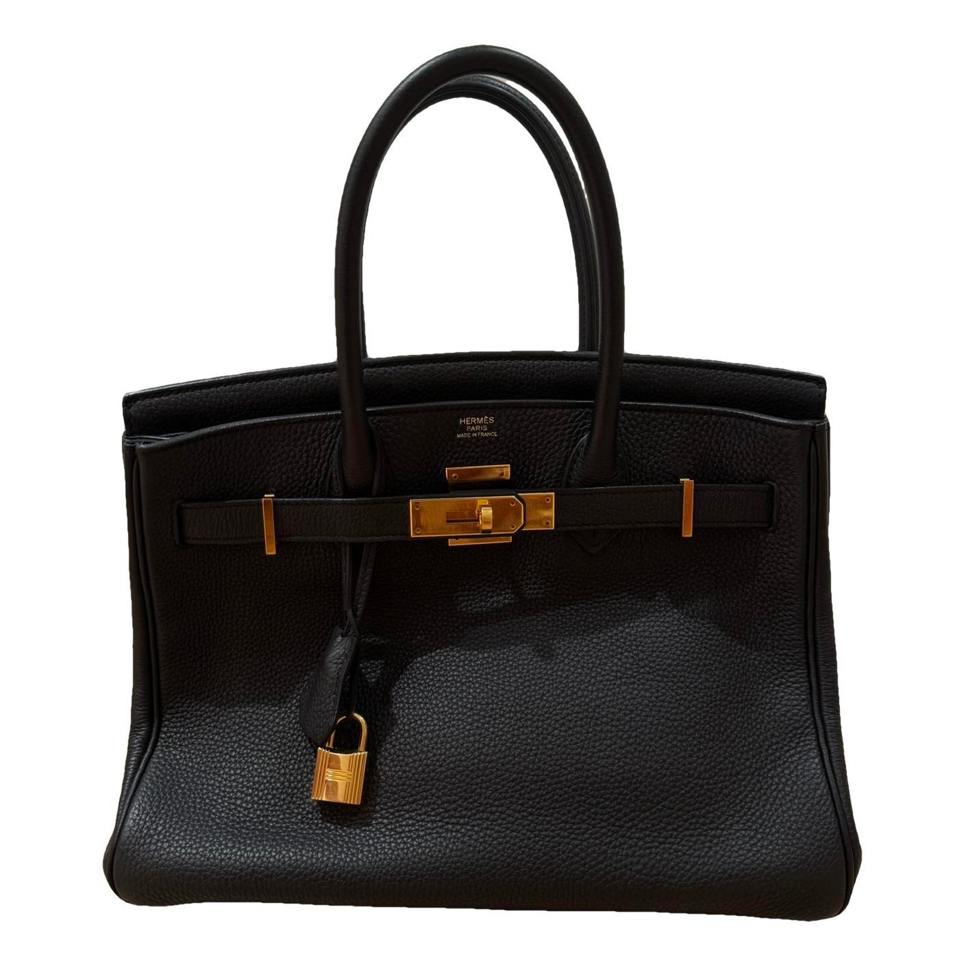 Birkin 30 leather handbag