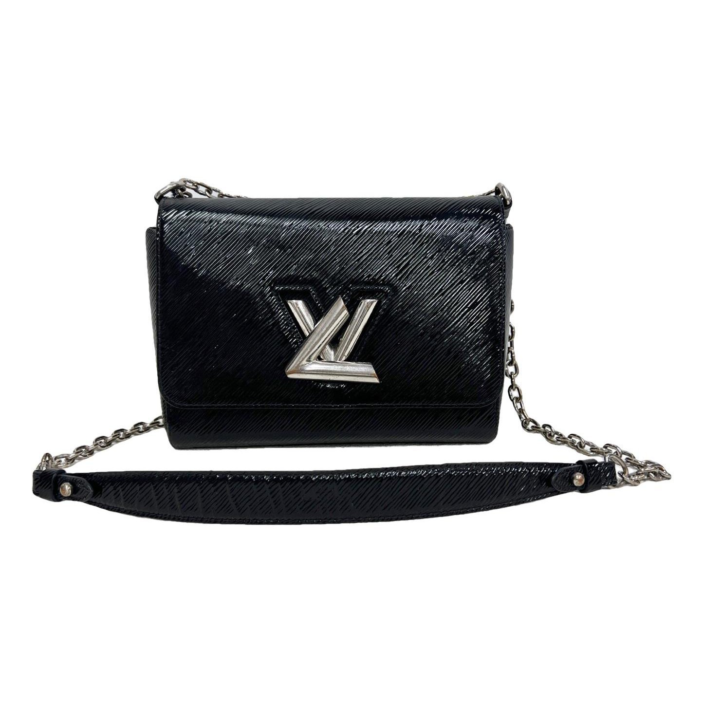 Twist leather crossbody bag