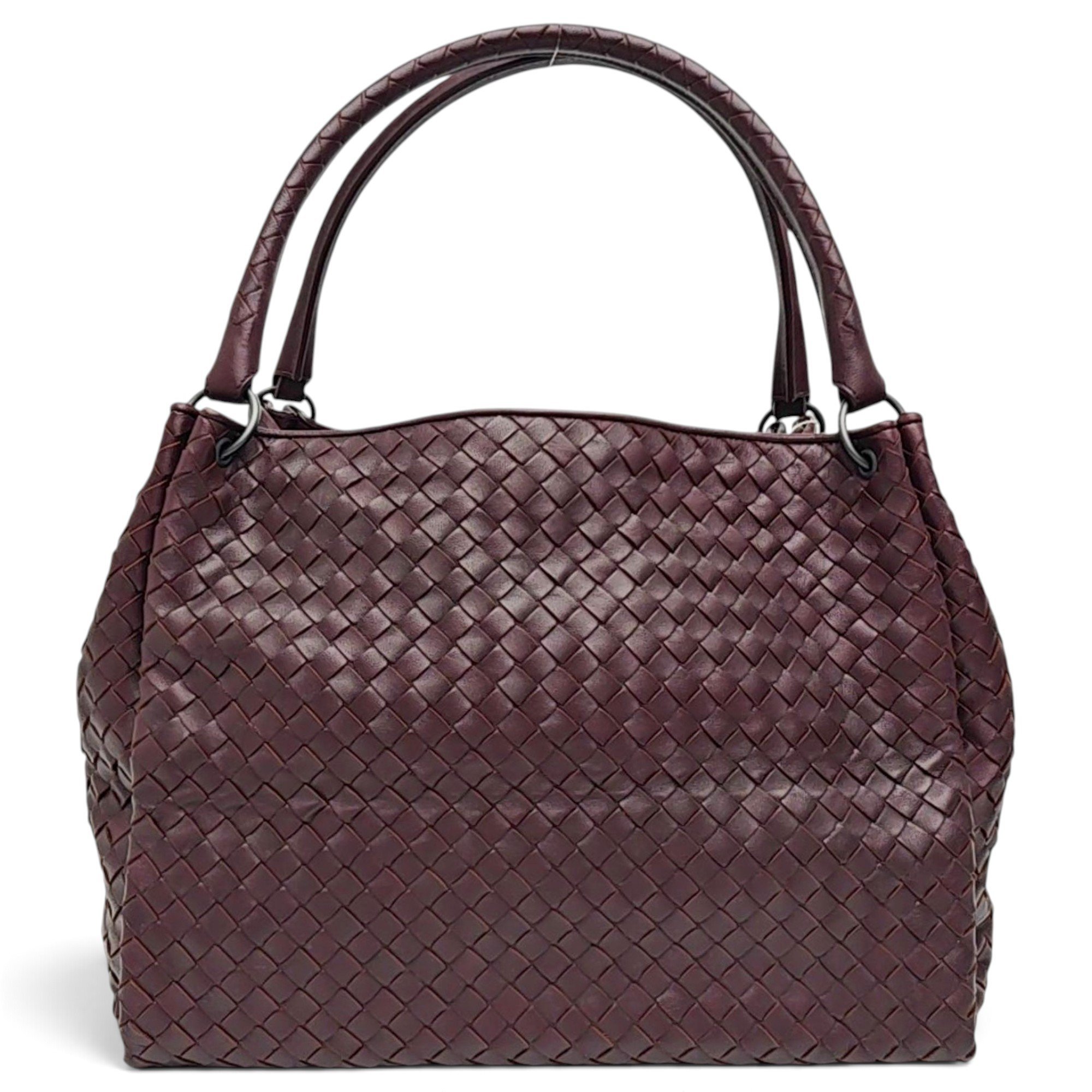 Parachute leather handbag
