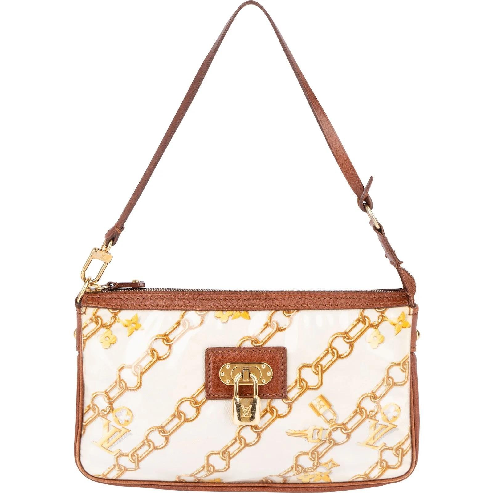 Pochette Accessoire leather handbag