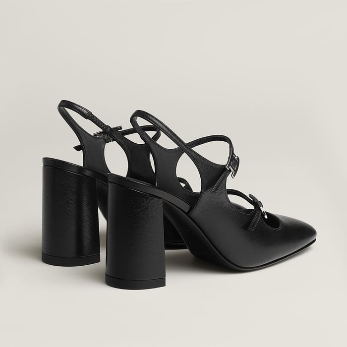 Noir Jackie 90 Pump