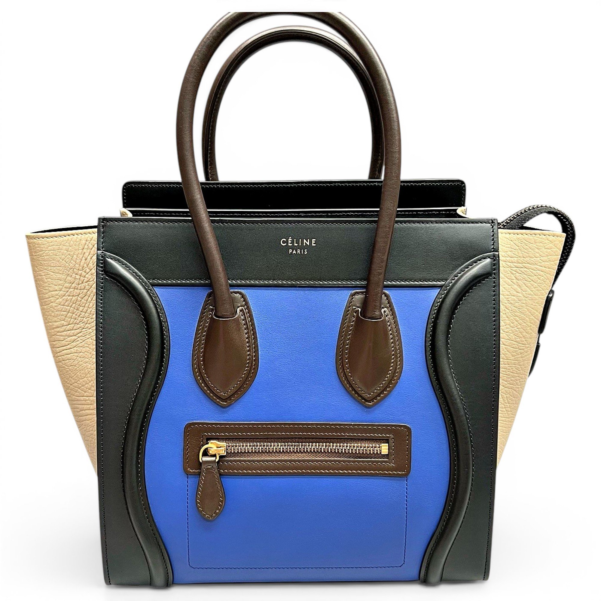 Luggage leather handbag