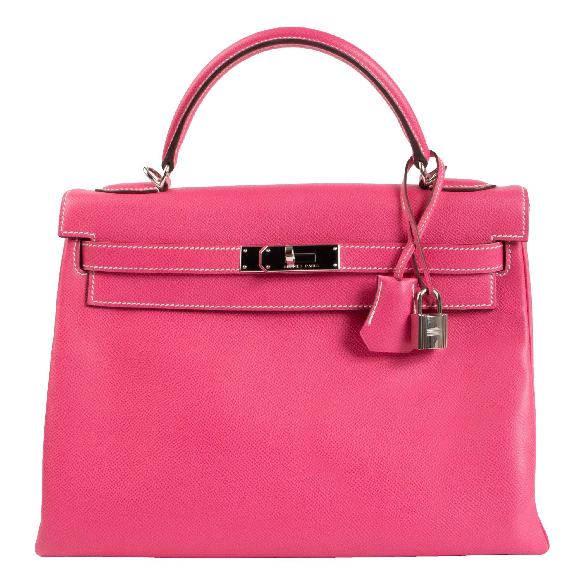 Kelly 32 leather handbag