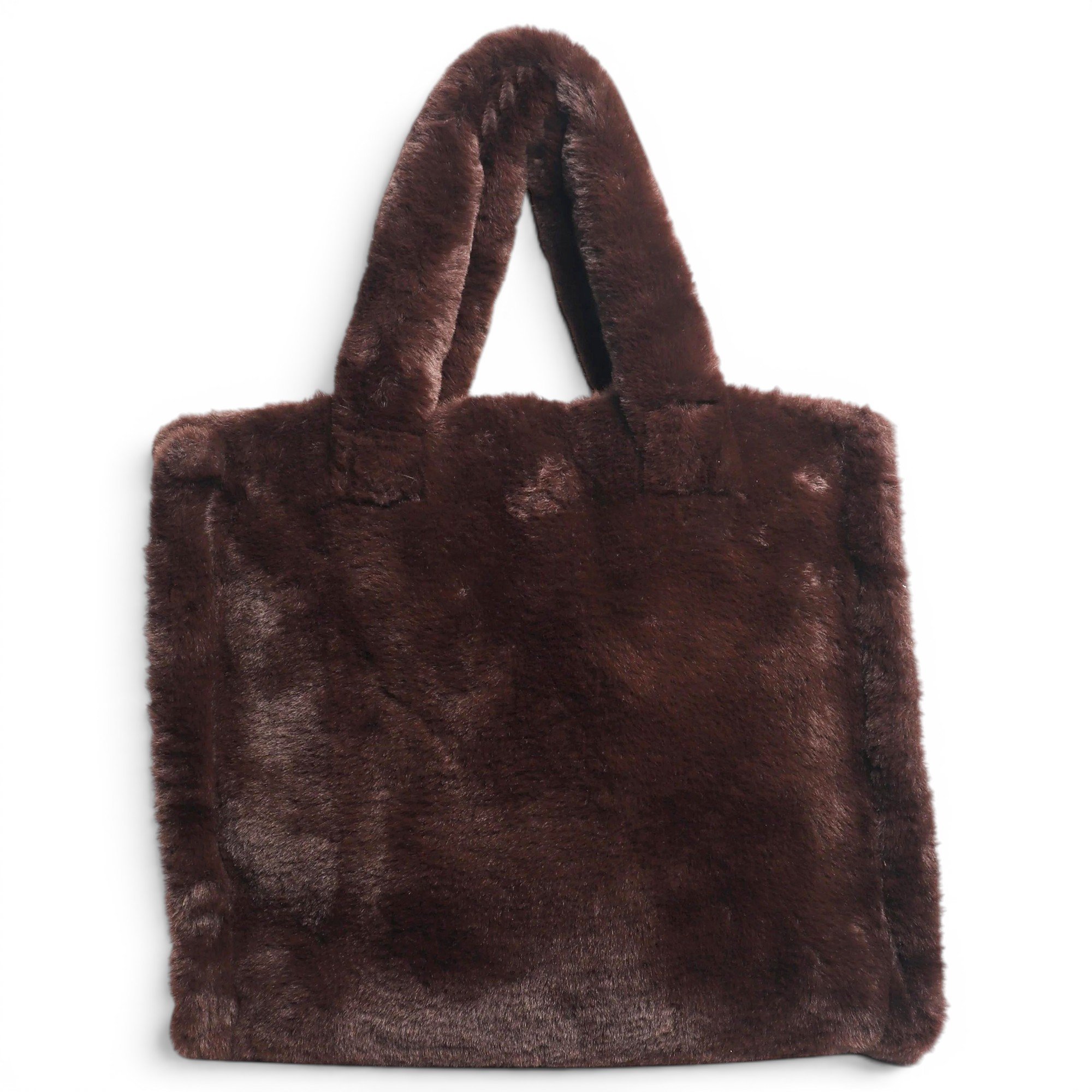 Faux fur bag