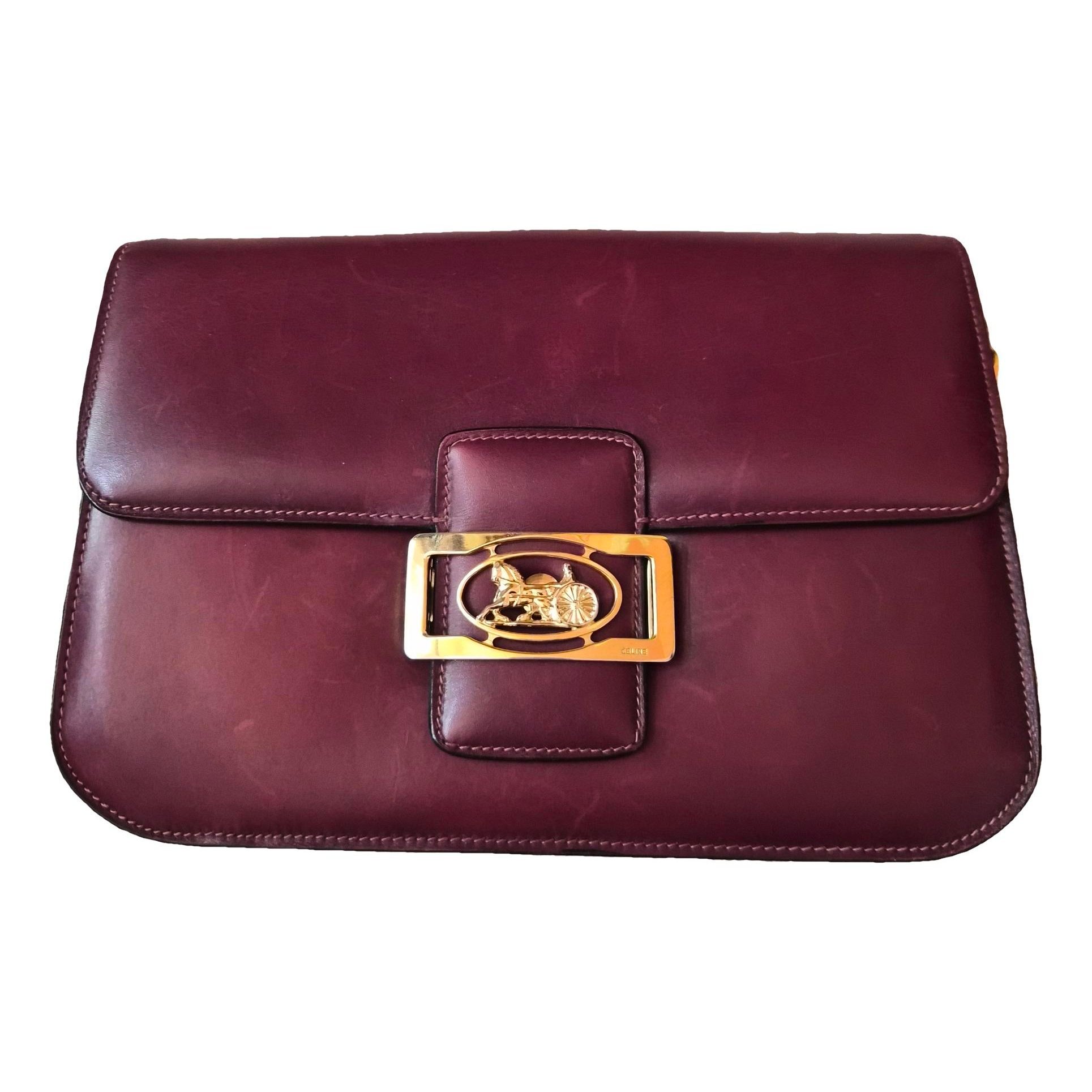 Crécy Vintage leather handbag