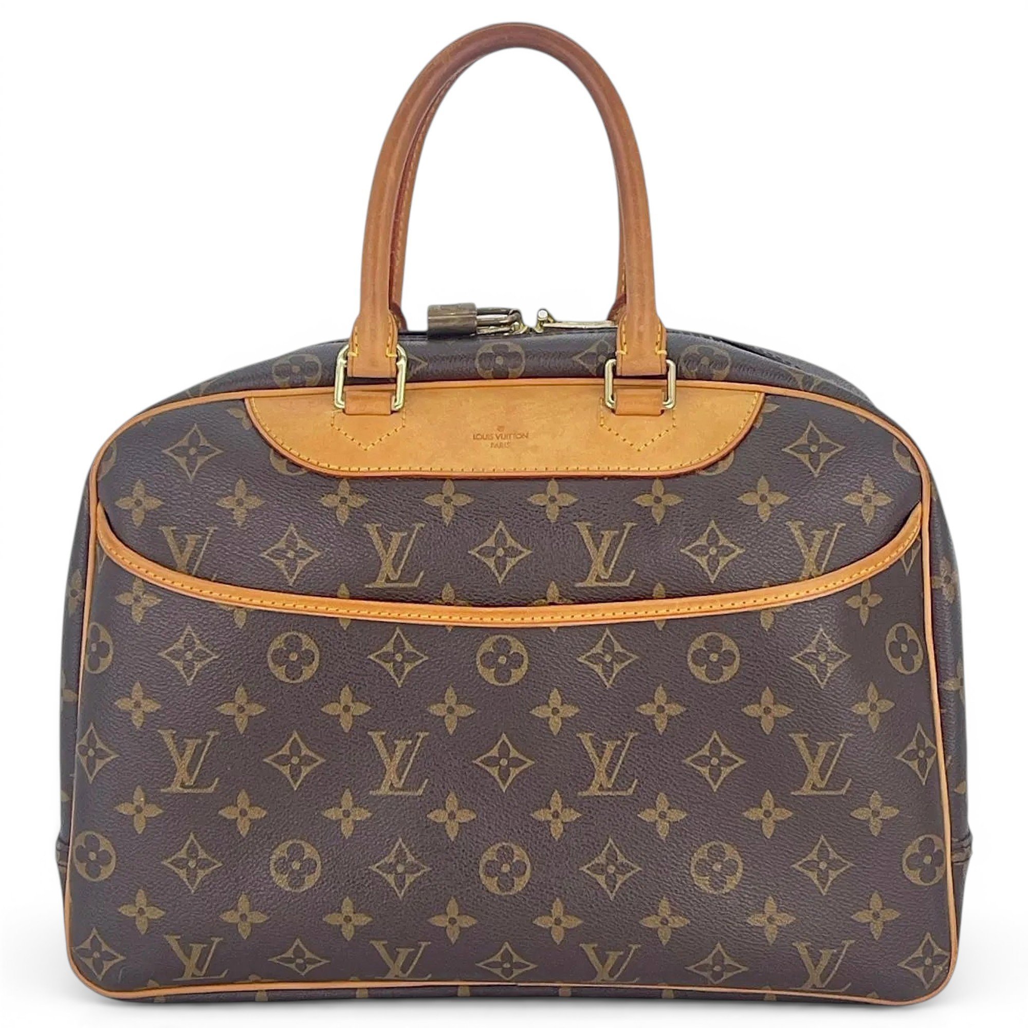 Deauville leather handbag